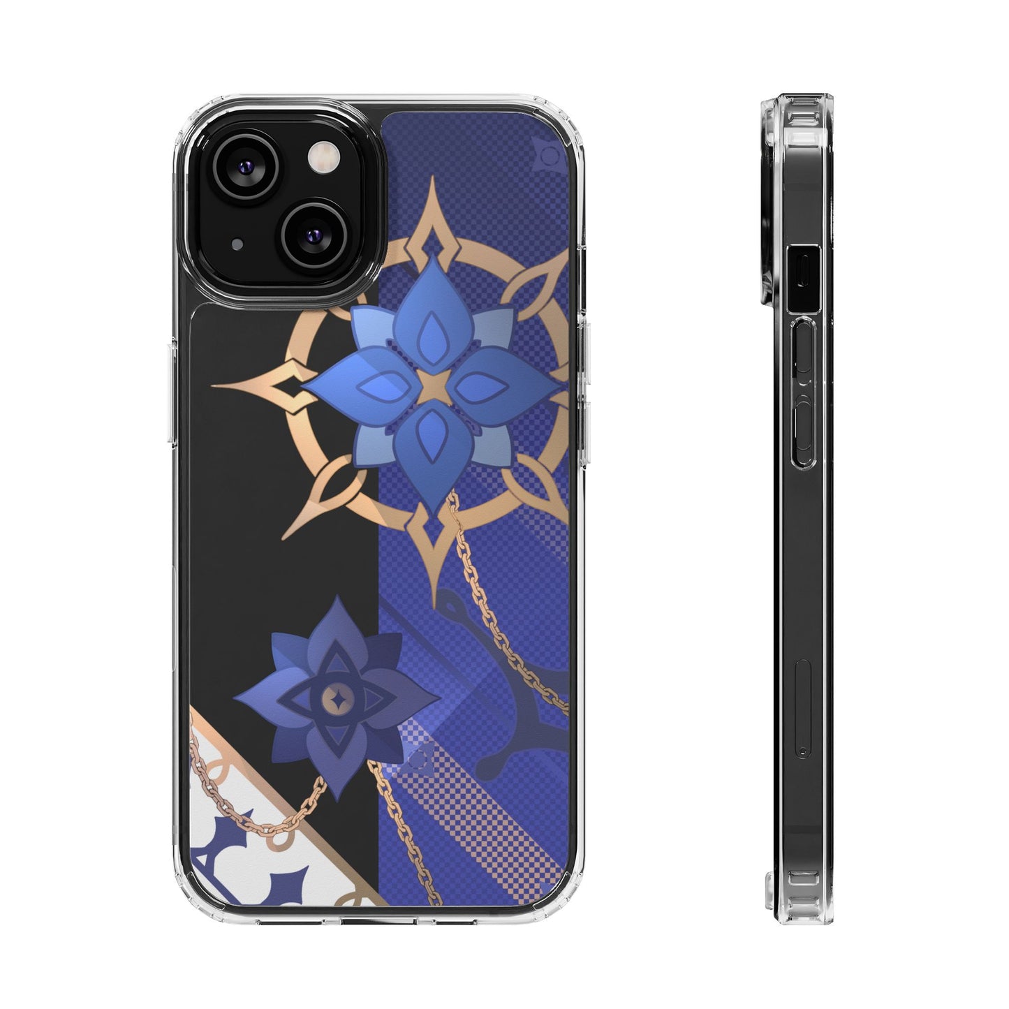 Genshin Albedo Inspired Aesthetic Clear Phone Case