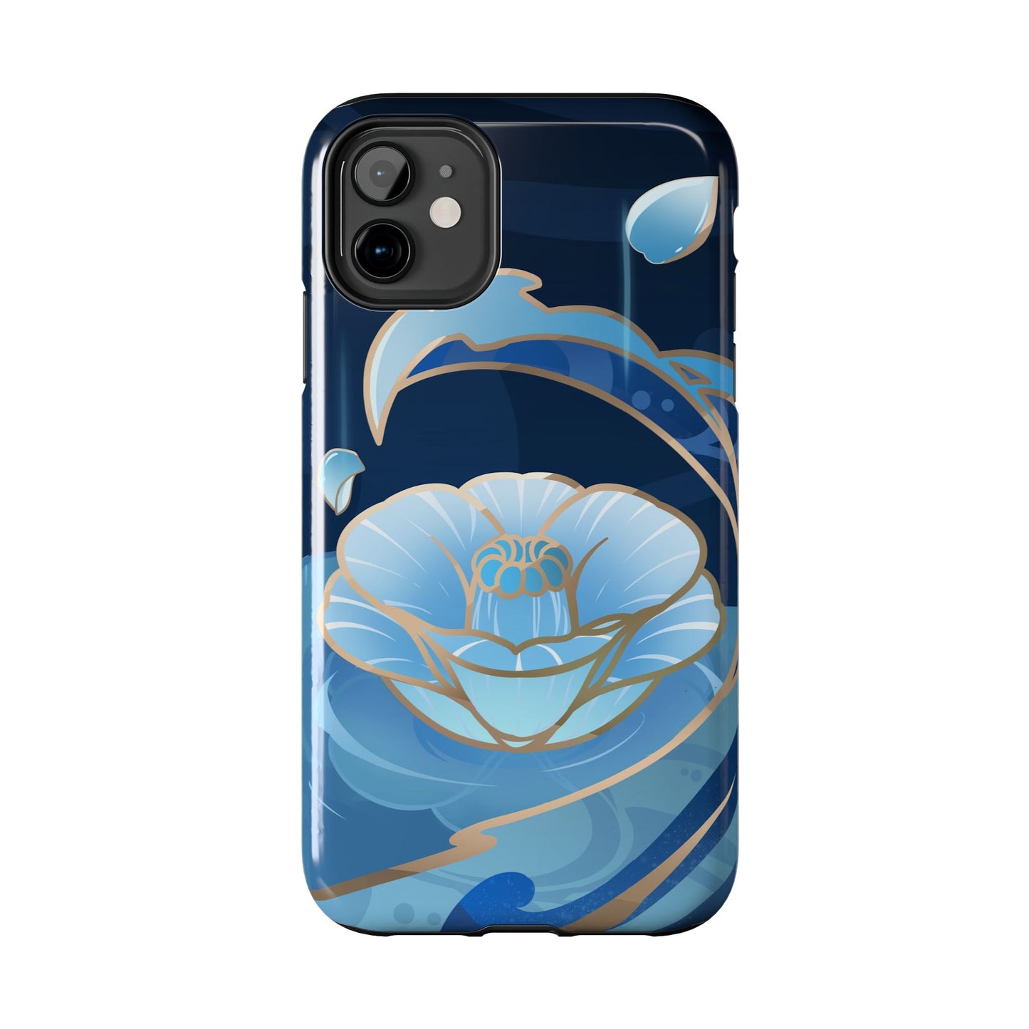 Kamisato Ayato Impact-Resistant 2-layer Tough Phone Case | iPhone | Genshin Impact