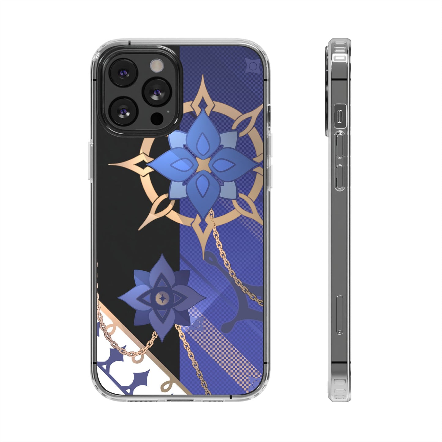 Genshin Albedo Inspired Aesthetic Clear Phone Case