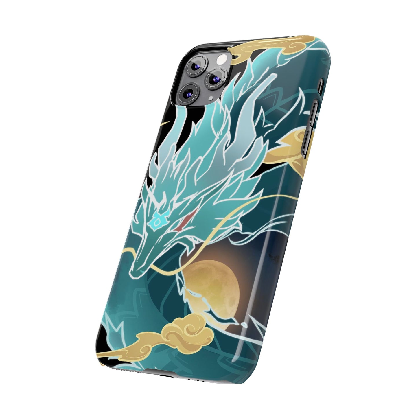 Imbibitor Lunae Dan Heng Dragon Honkai Star Rail HSR Slim Phone Case iphone 15, XR, 7, 8, etc.