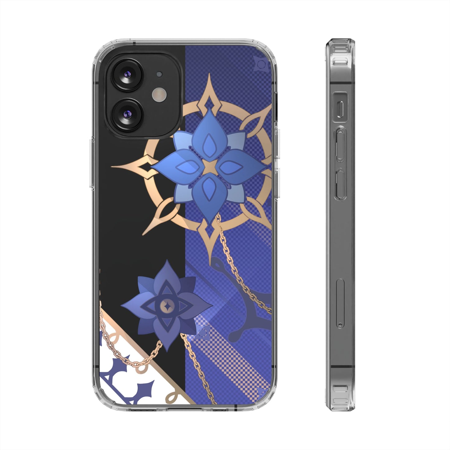Genshin Albedo Inspired Aesthetic Clear Phone Case