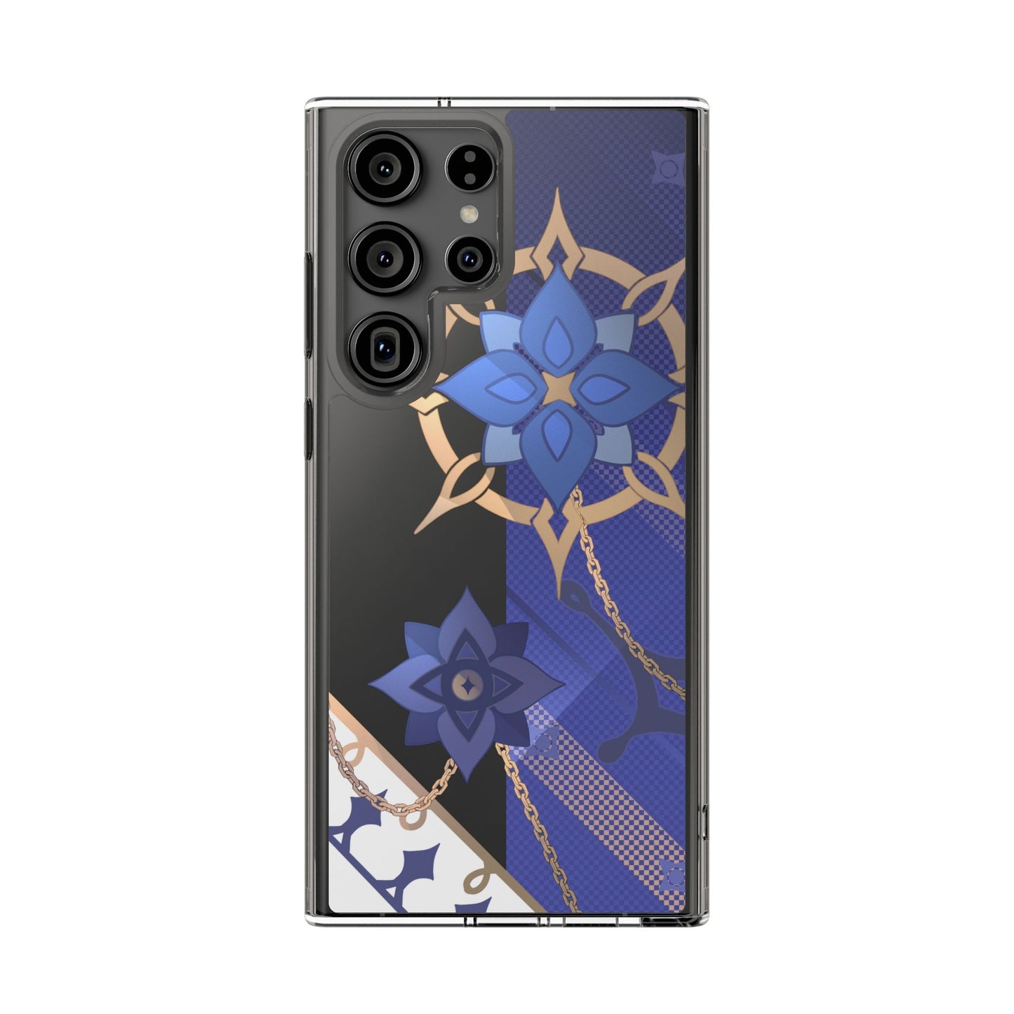 Genshin Albedo Inspired Aesthetic Clear Phone Case