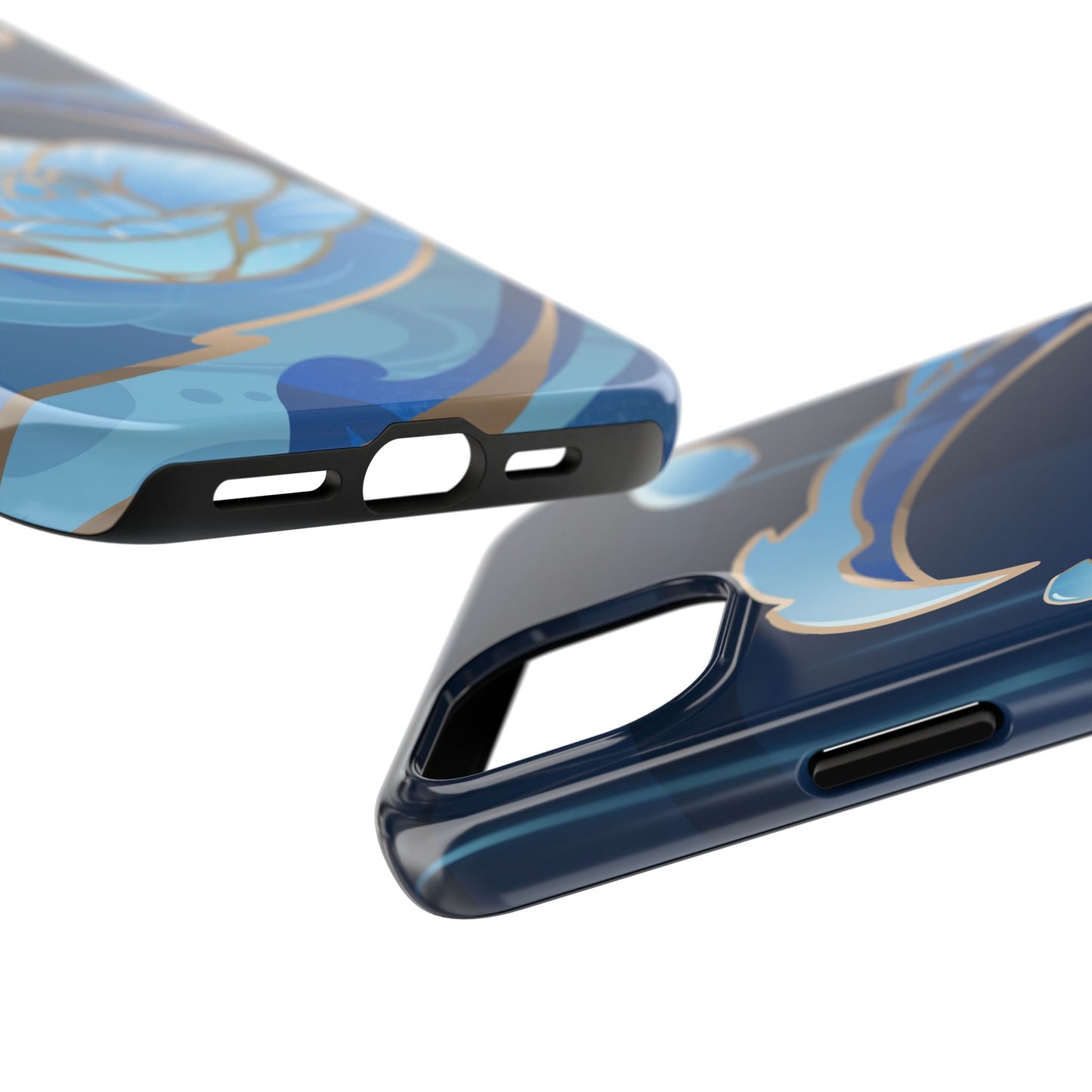 Kamisato Ayato Impact-Resistant 2-layer Tough Phone Case | iPhone | Genshin Impact