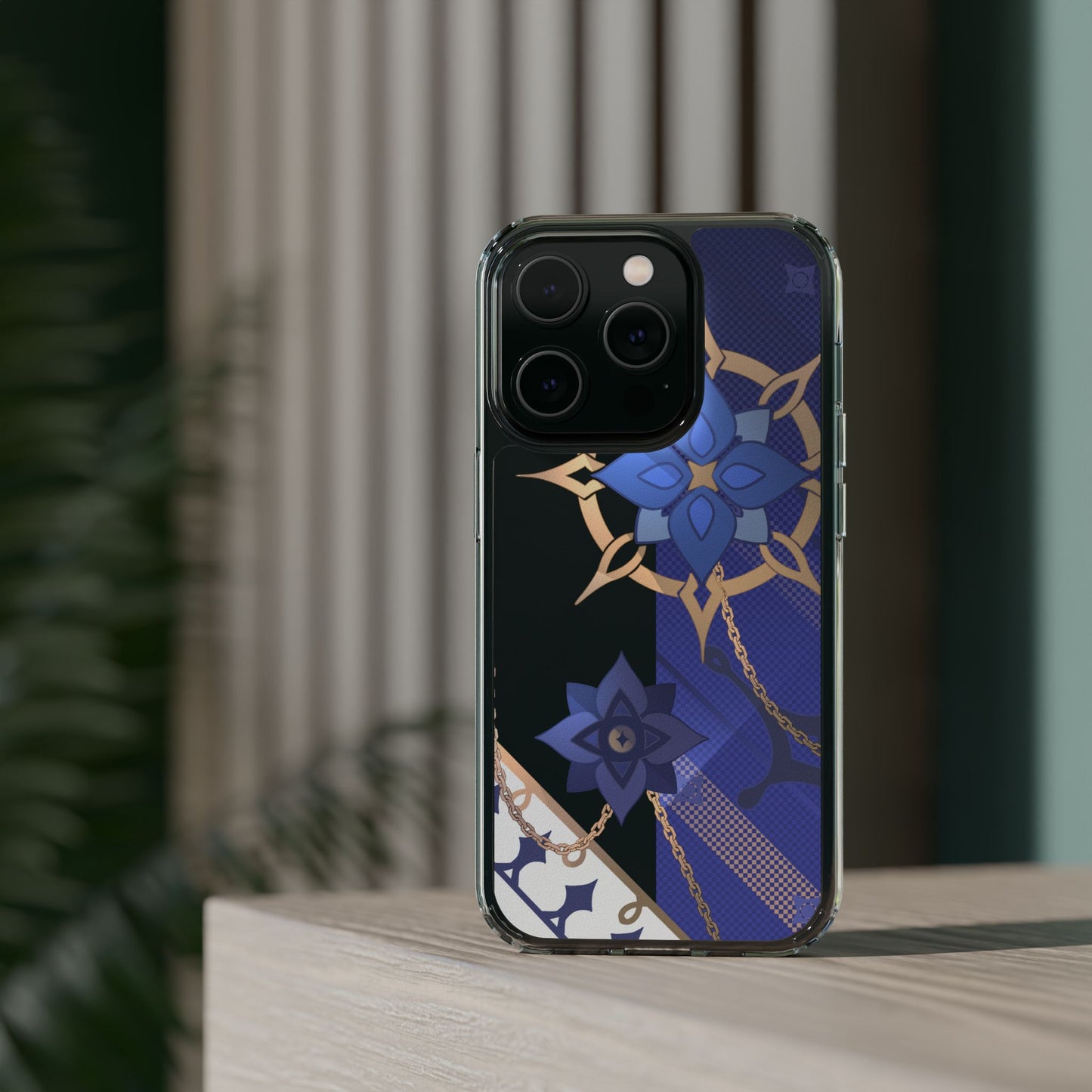 Genshin Albedo Inspired Aesthetic Clear Phone Case