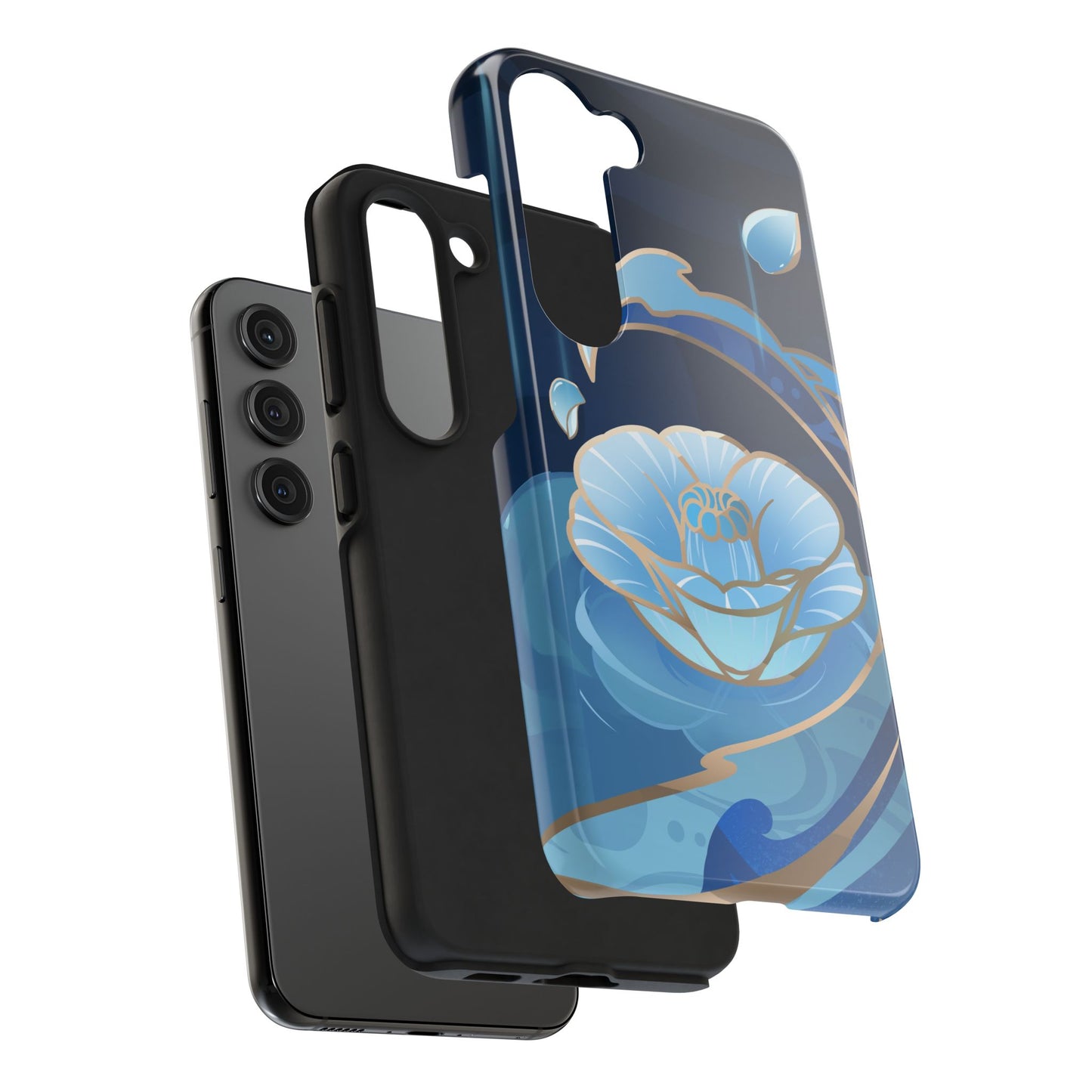 Kamisato Ayato Impact-Resistant 2-layer Tough Phone Case | iPhone | Genshin Impact
