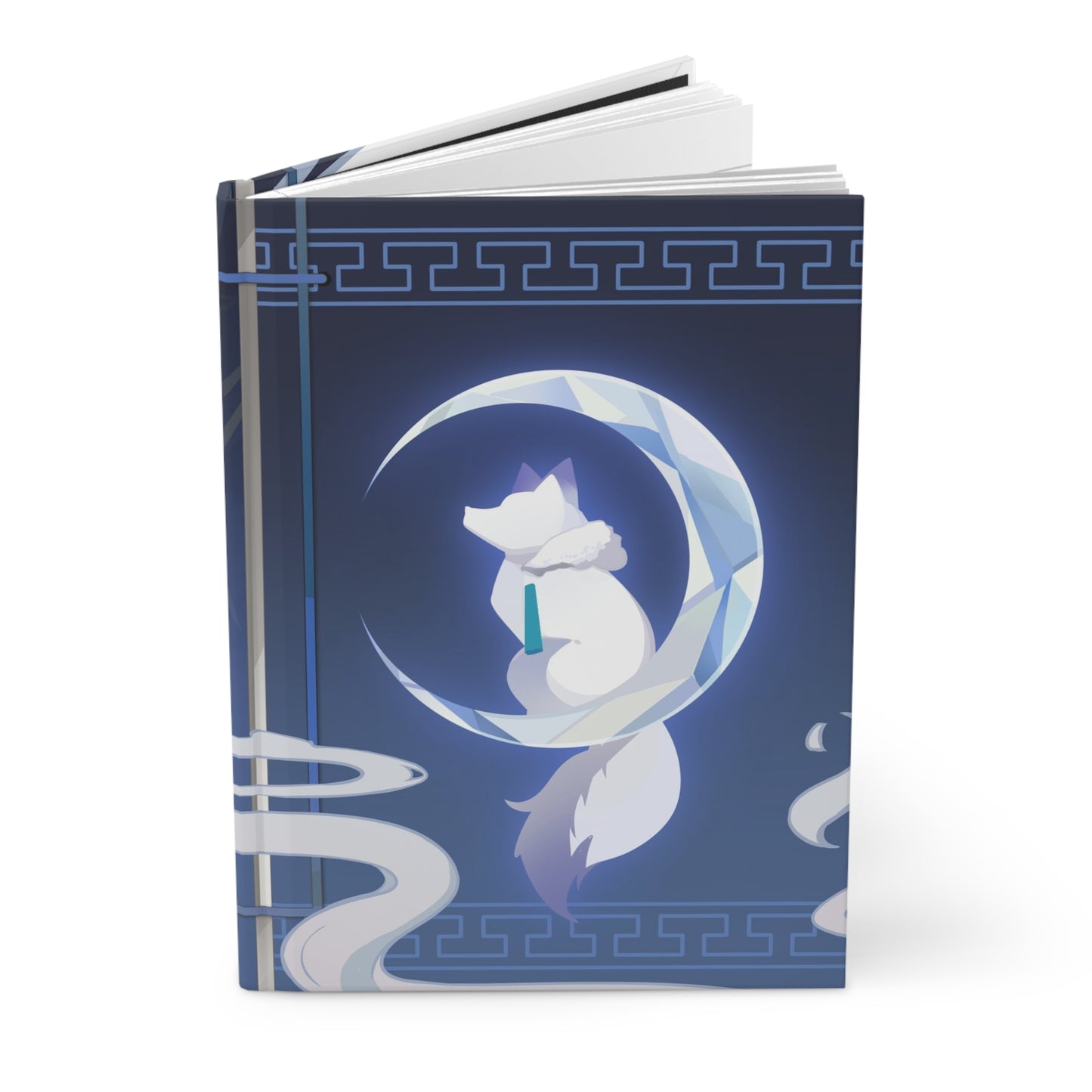 Honkai Star Rail Jingliu Inspired Traditional Journal Hardcover Notebook