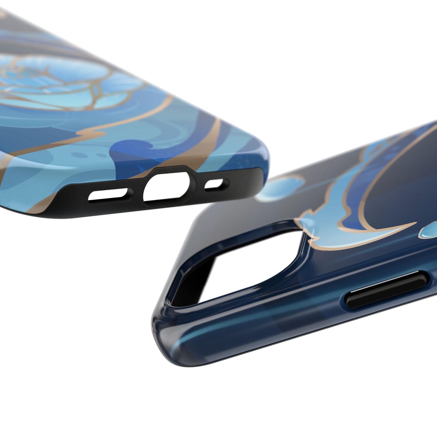 Kamisato Ayato Impact-Resistant 2-layer Tough Phone Case | iPhone | Genshin Impact