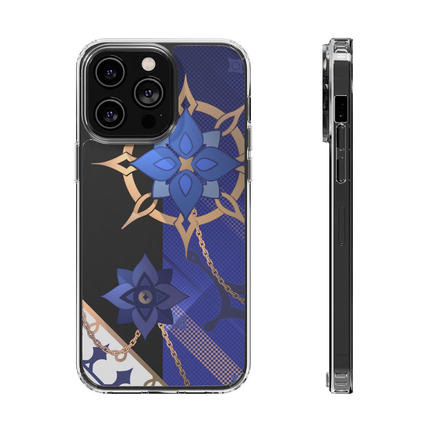 Genshin Albedo Inspired Aesthetic Clear Phone Case