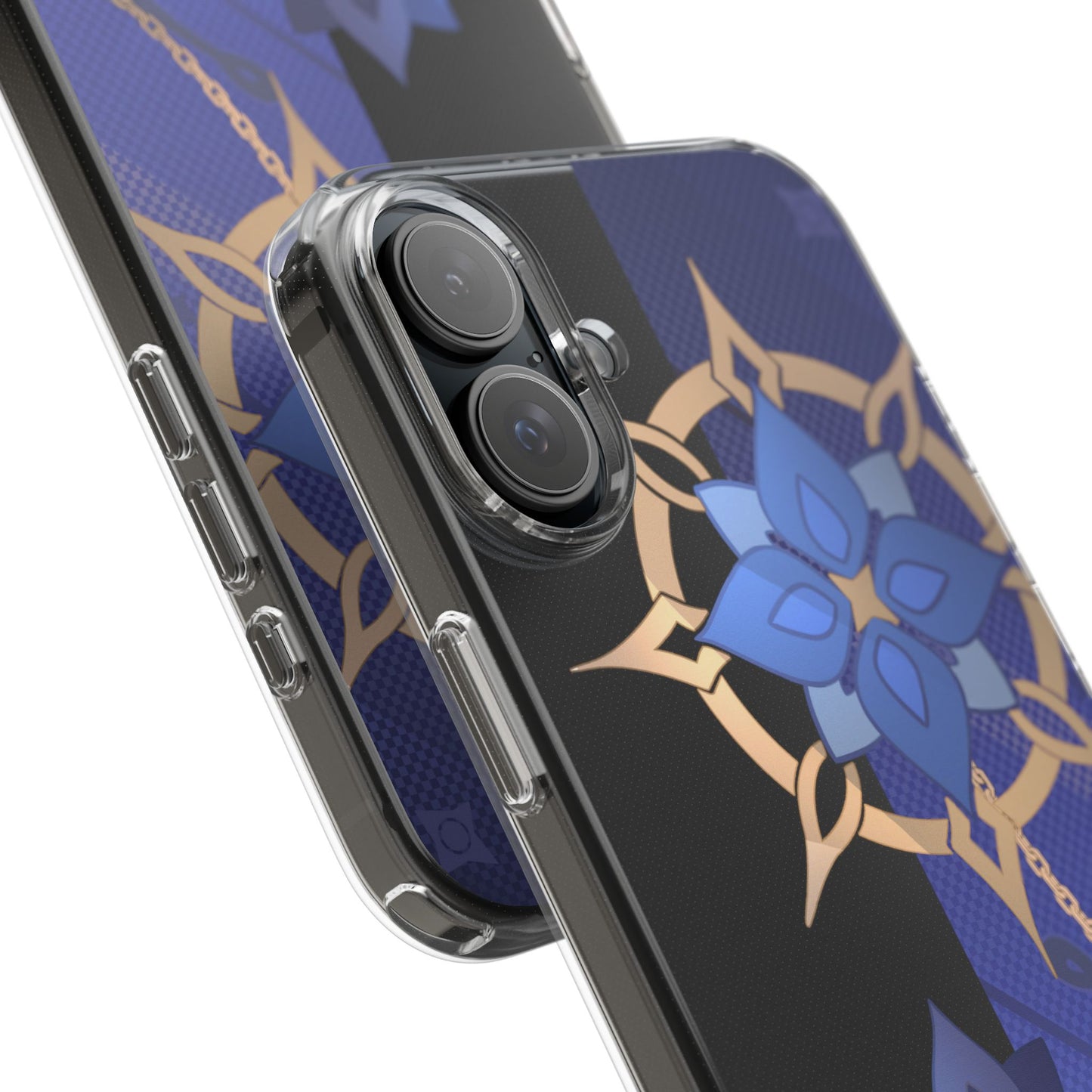 Genshin Albedo Inspired Aesthetic Clear Phone Case