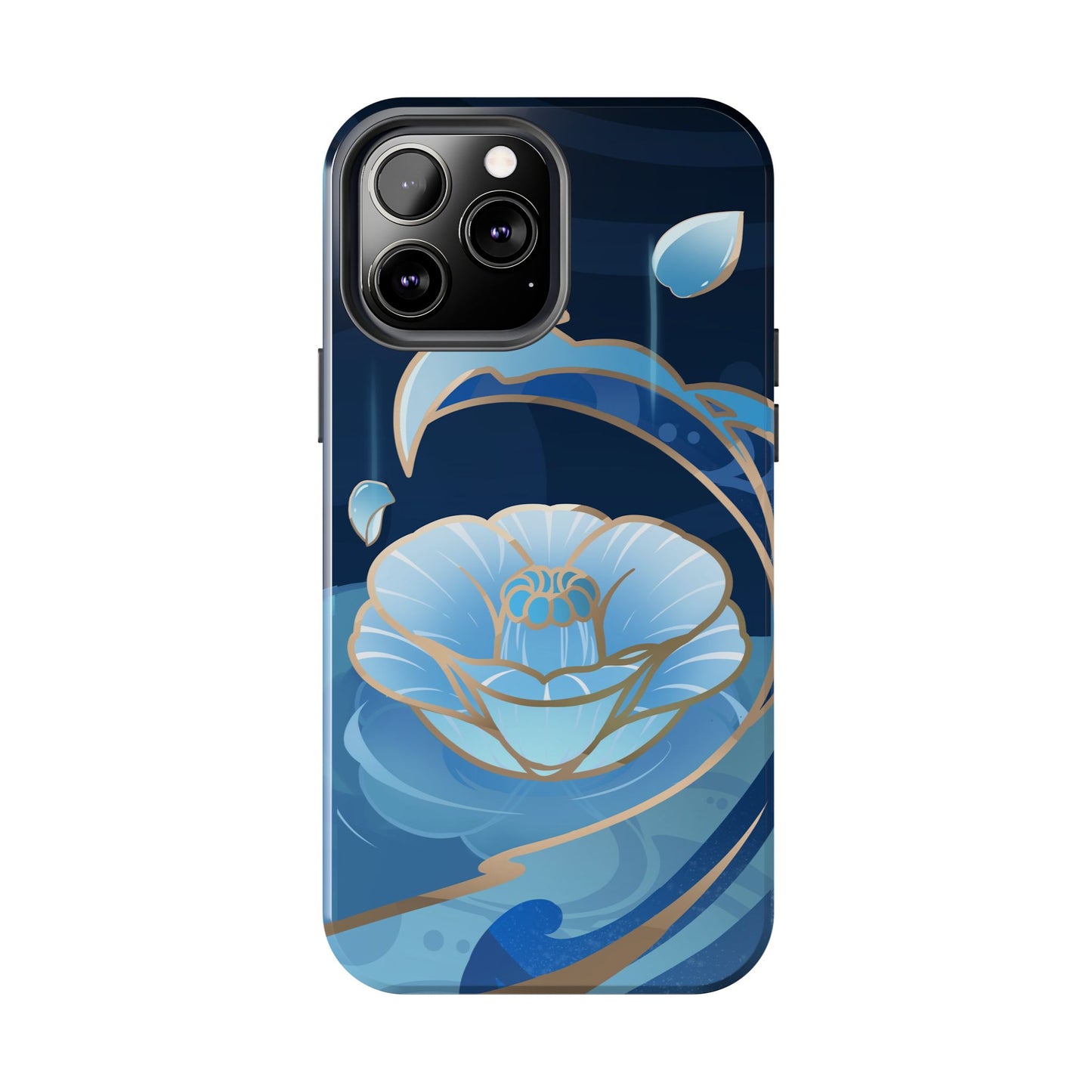 Kamisato Ayato Impact-Resistant 2-layer Tough Phone Case | iPhone | Genshin Impact