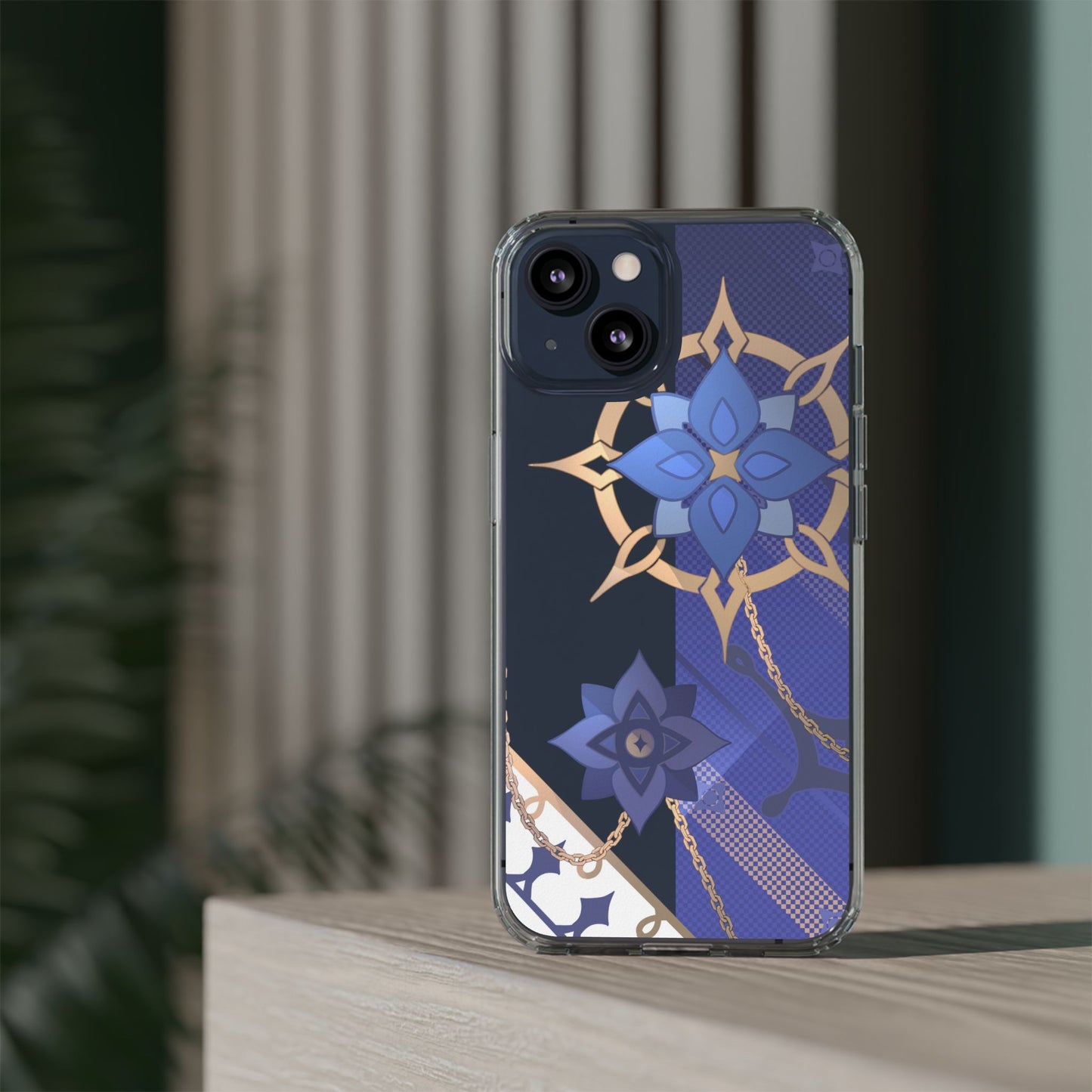 Genshin Albedo Inspired Aesthetic Clear Phone Case
