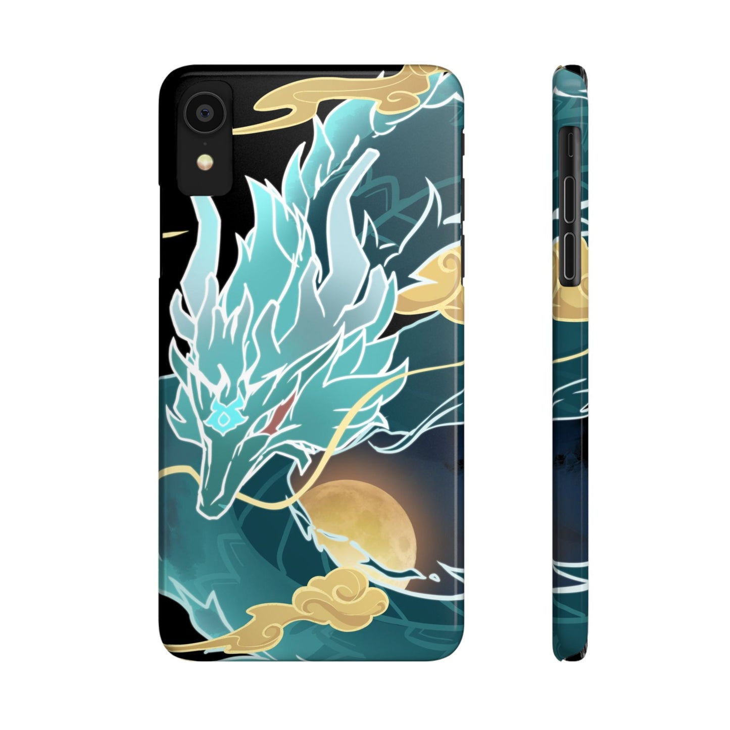 Imbibitor Lunae Dan Heng Dragon Honkai Star Rail HSR Slim Phone Case iphone 15, XR, 7, 8, etc.