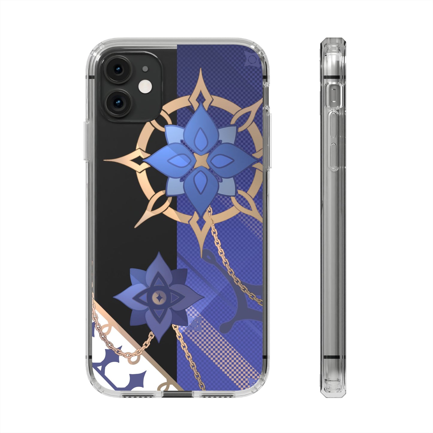 Genshin Albedo Inspired Aesthetic Clear Phone Case