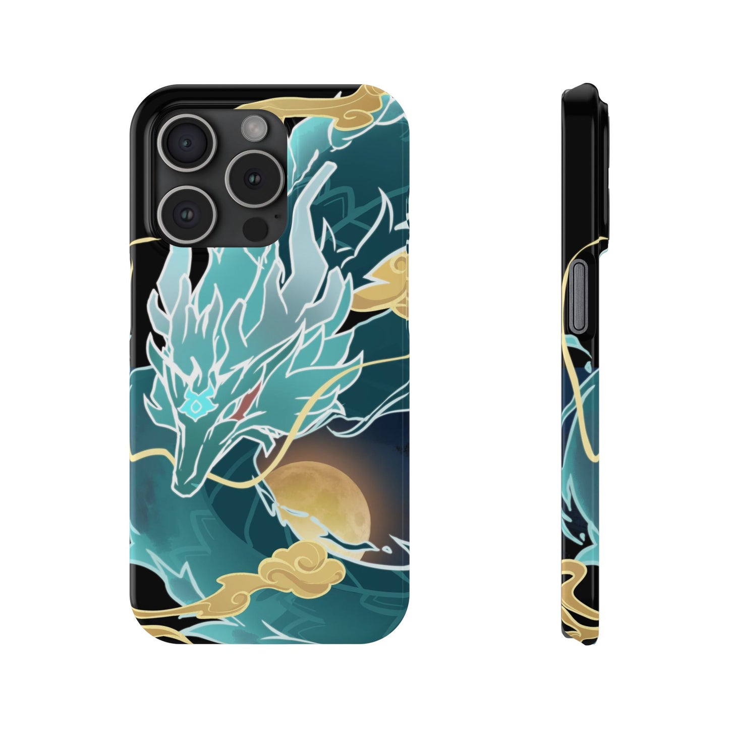 Imbibitor Lunae Dan Heng Dragon Honkai Star Rail HSR Slim Phone Case iphone 15, XR, 7, 8, etc.