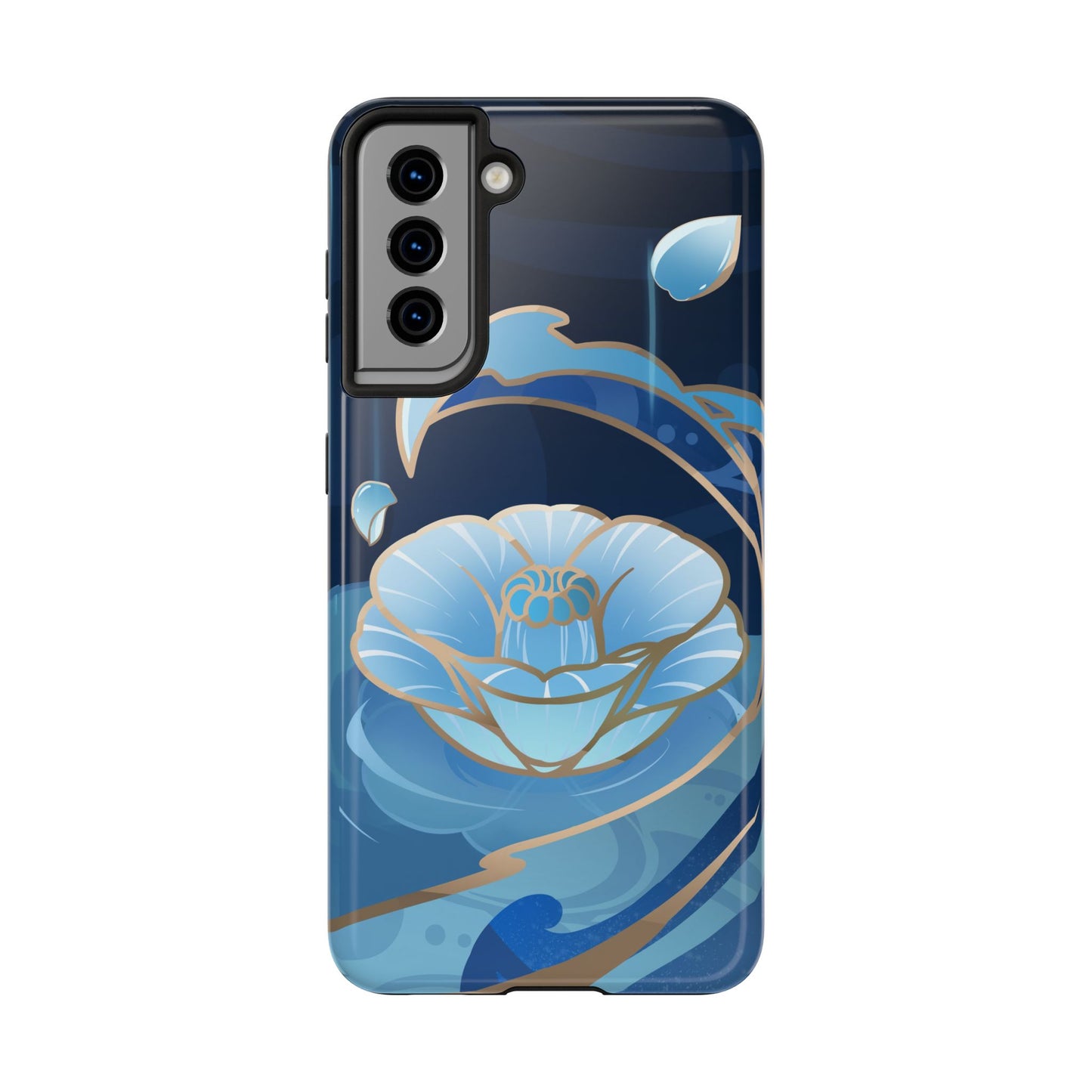 Kamisato Ayato Impact-Resistant 2-layer Tough Phone Case | iPhone | Genshin Impact