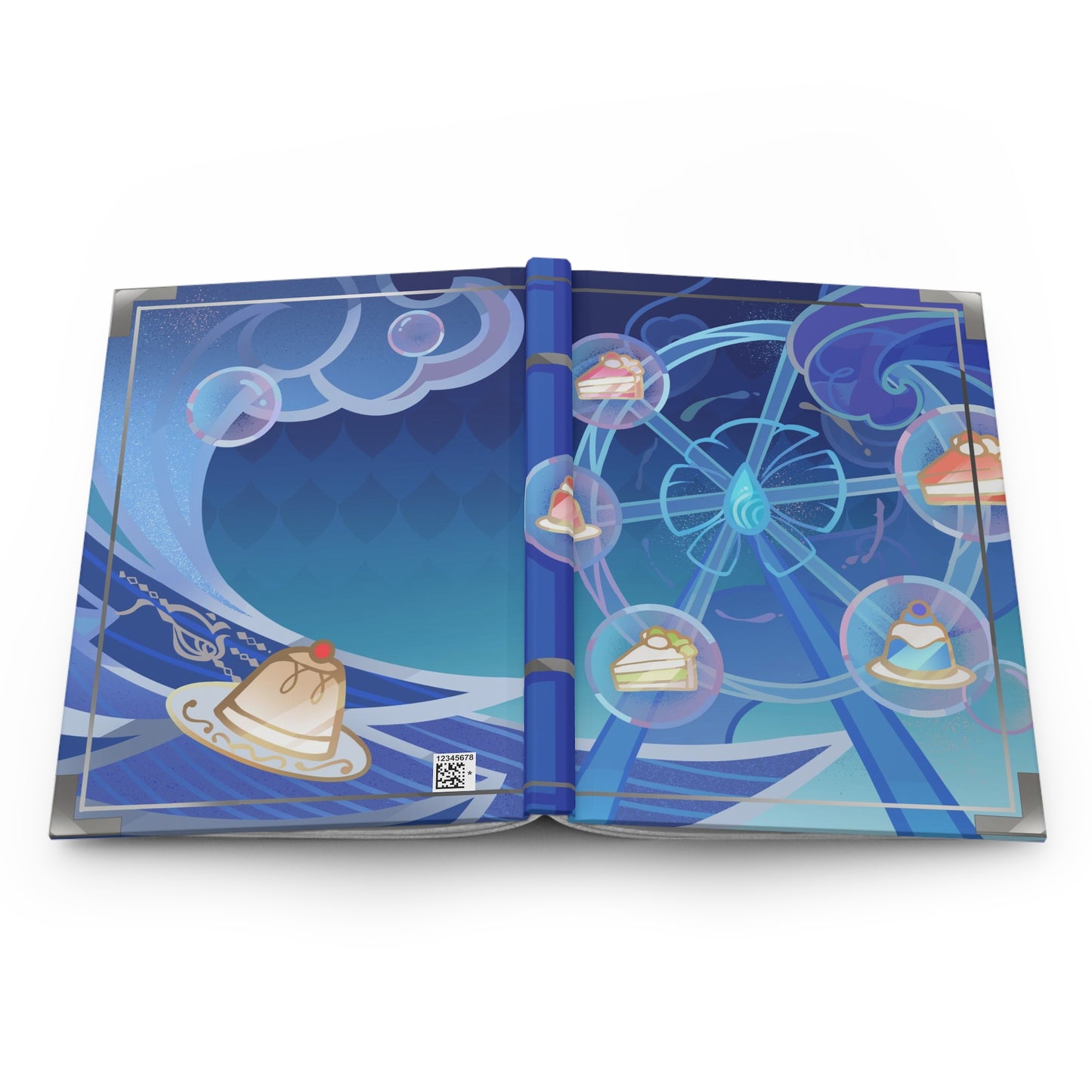 Genshin Furina Genshin Impact Inspired Traditional Hardcover Journal