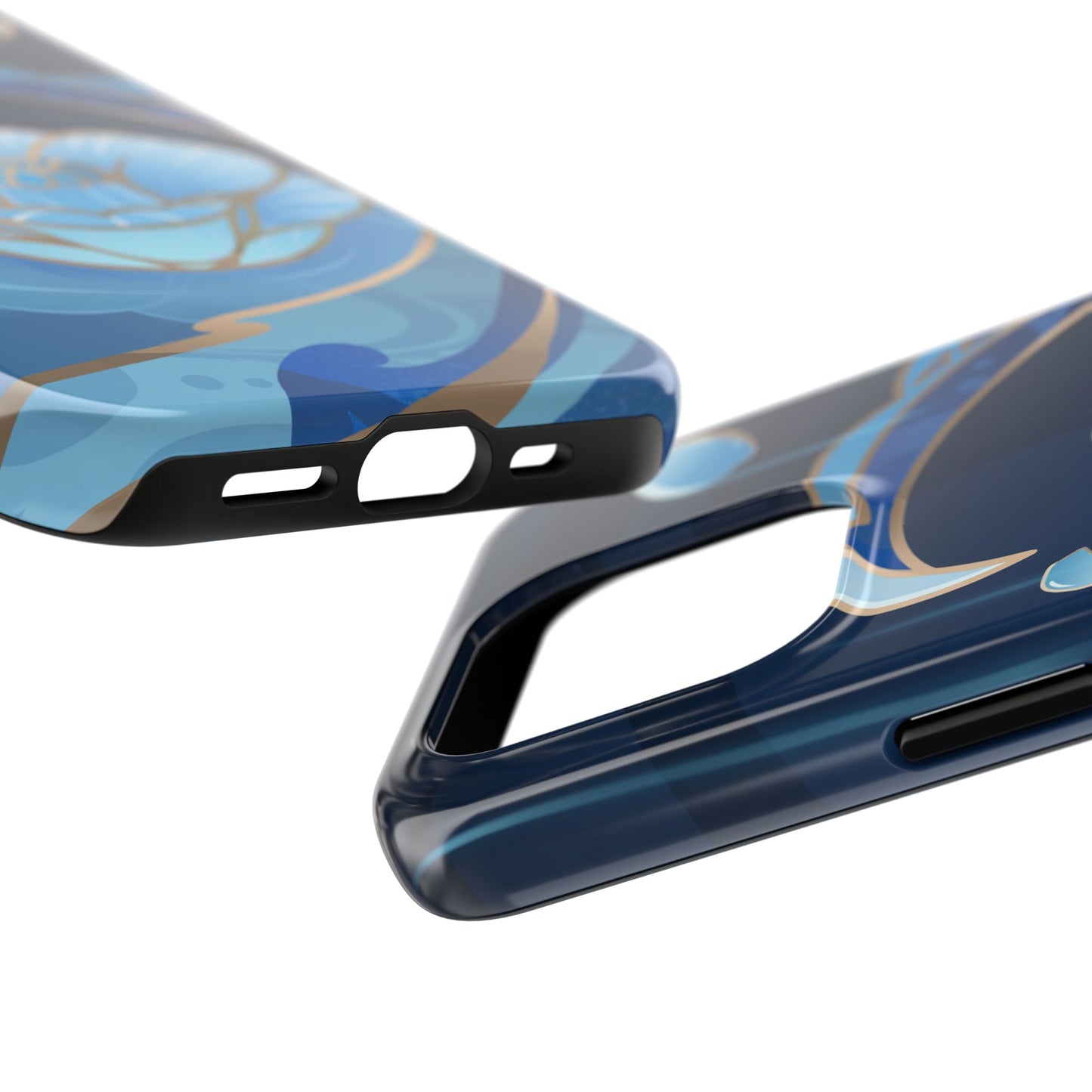 Kamisato Ayato Impact-Resistant 2-layer Tough Phone Case | iPhone | Genshin Impact
