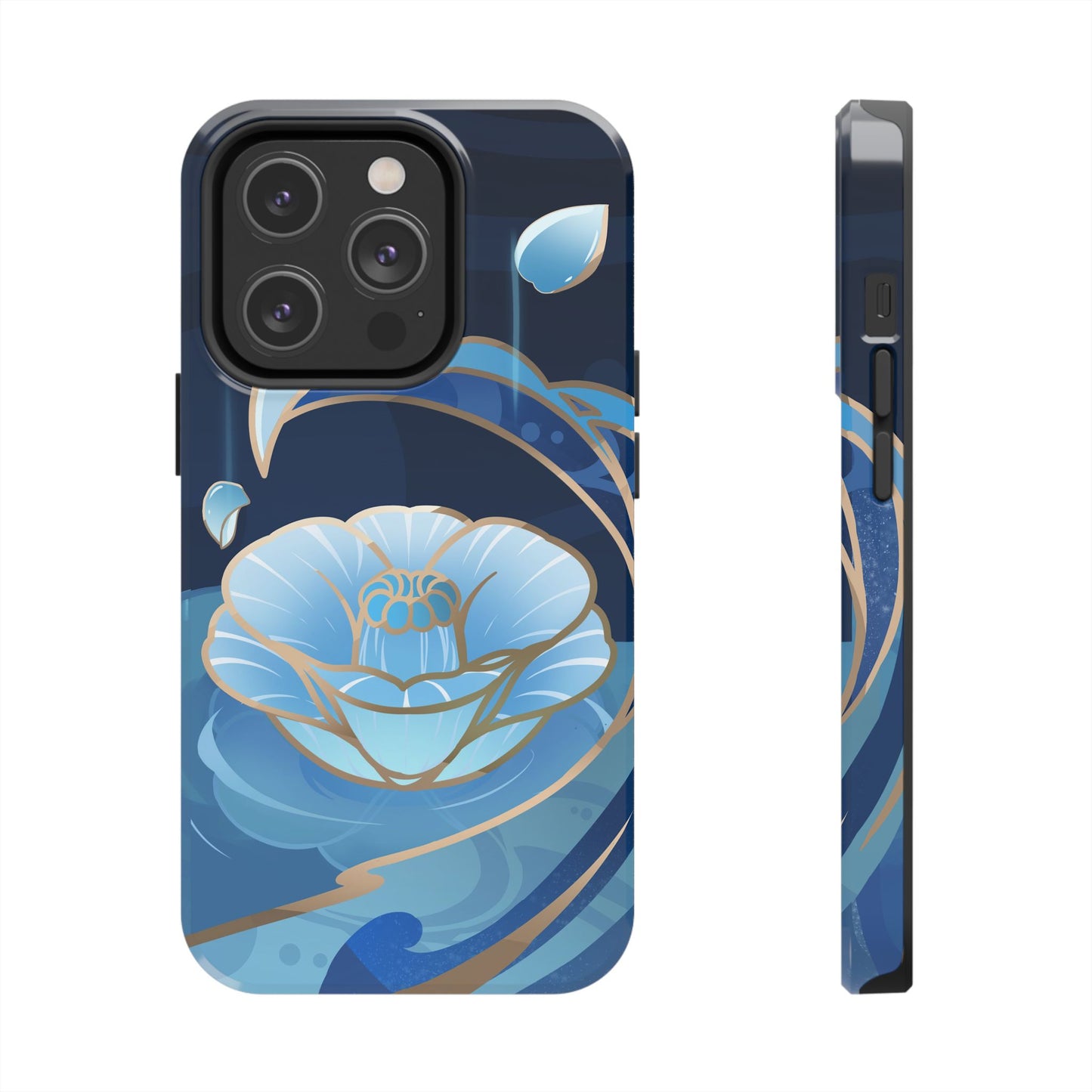 Kamisato Ayato Impact-Resistant 2-layer Tough Phone Case | iPhone | Genshin Impact