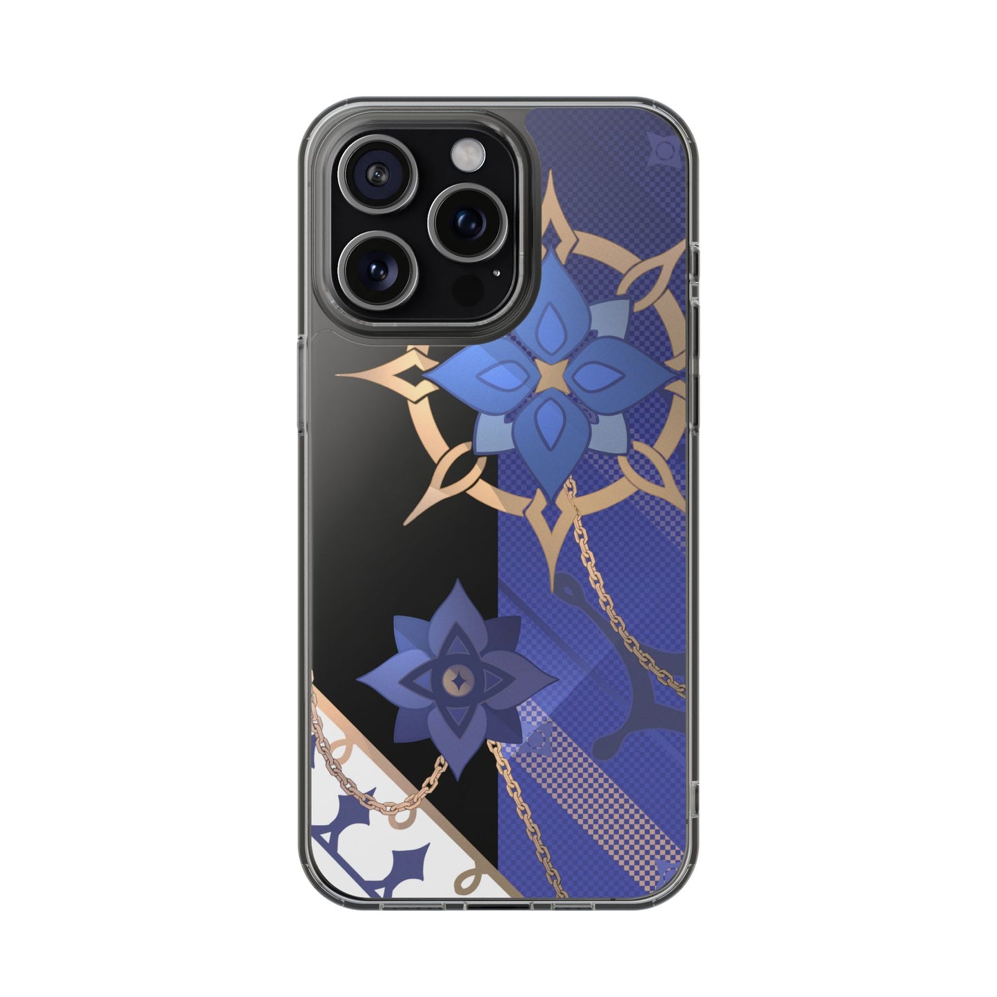 Genshin Albedo Inspired Aesthetic Clear Phone Case
