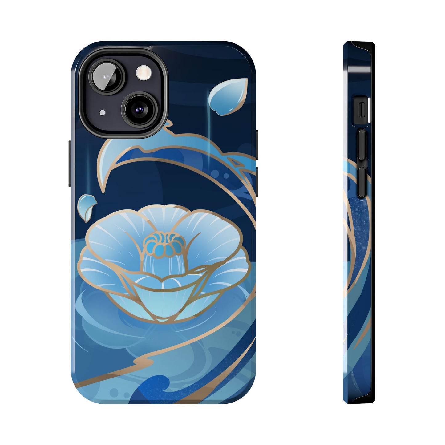 Kamisato Ayato Impact-Resistant 2-layer Tough Phone Case | iPhone | Genshin Impact