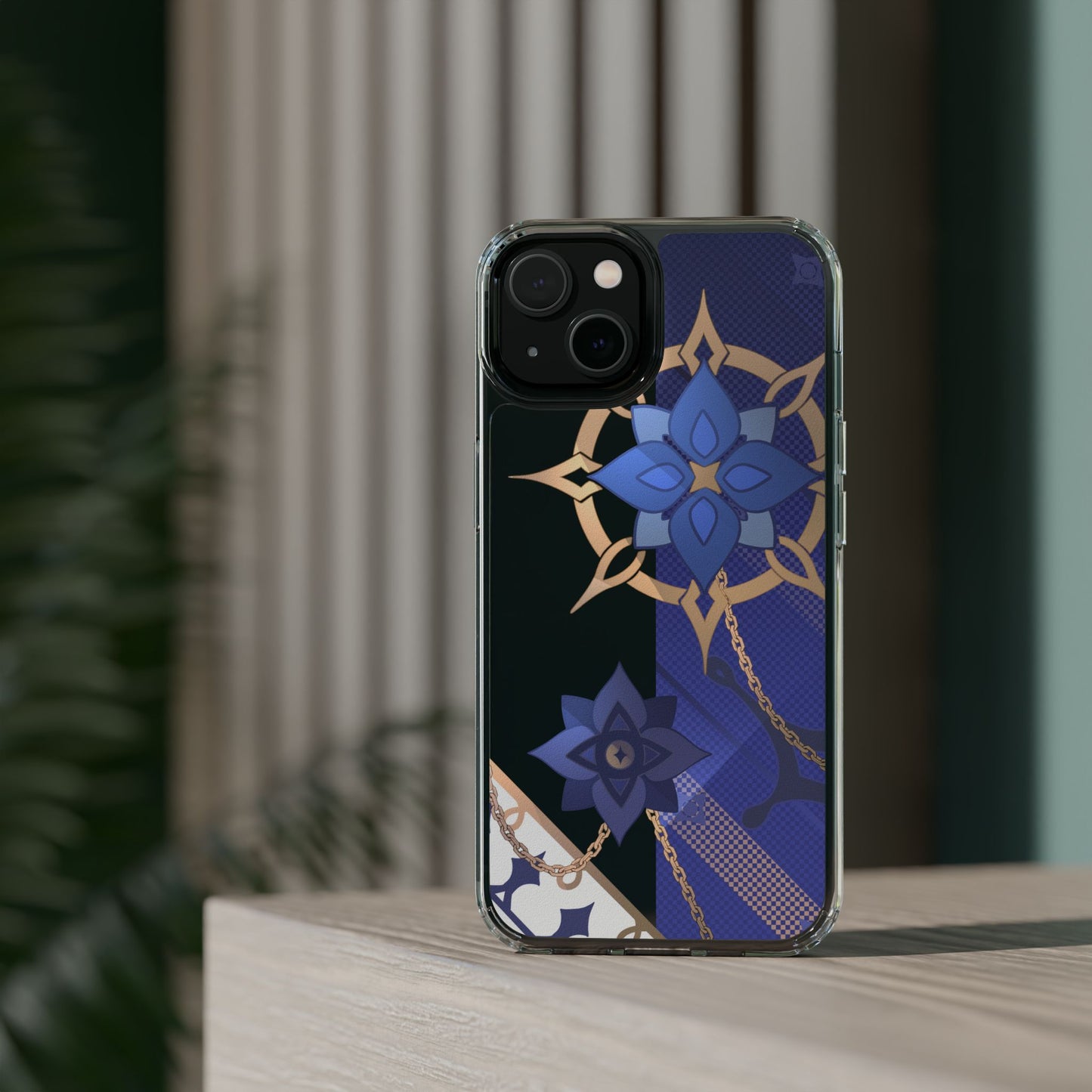 Genshin Albedo Inspired Aesthetic Clear Phone Case