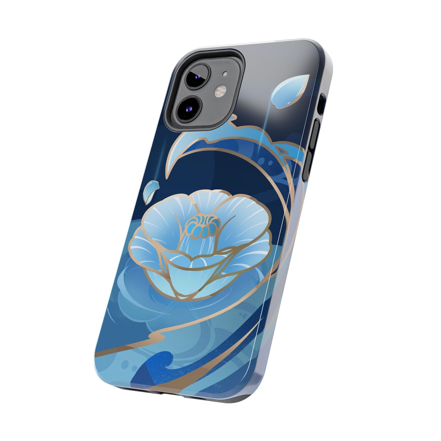 Kamisato Ayato Impact-Resistant 2-layer Tough Phone Case | iPhone | Genshin Impact