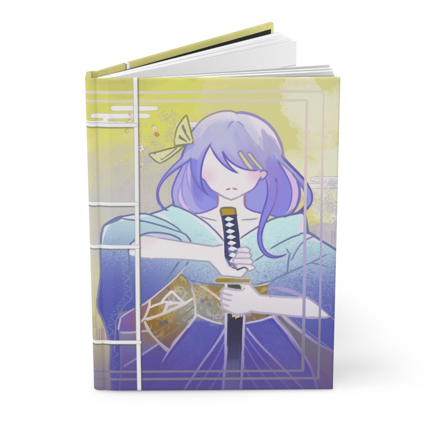 Reborn as Raiden With Unlimited Power Light Novel Inspired Journal ; Genshin Impact Traditional Notebook