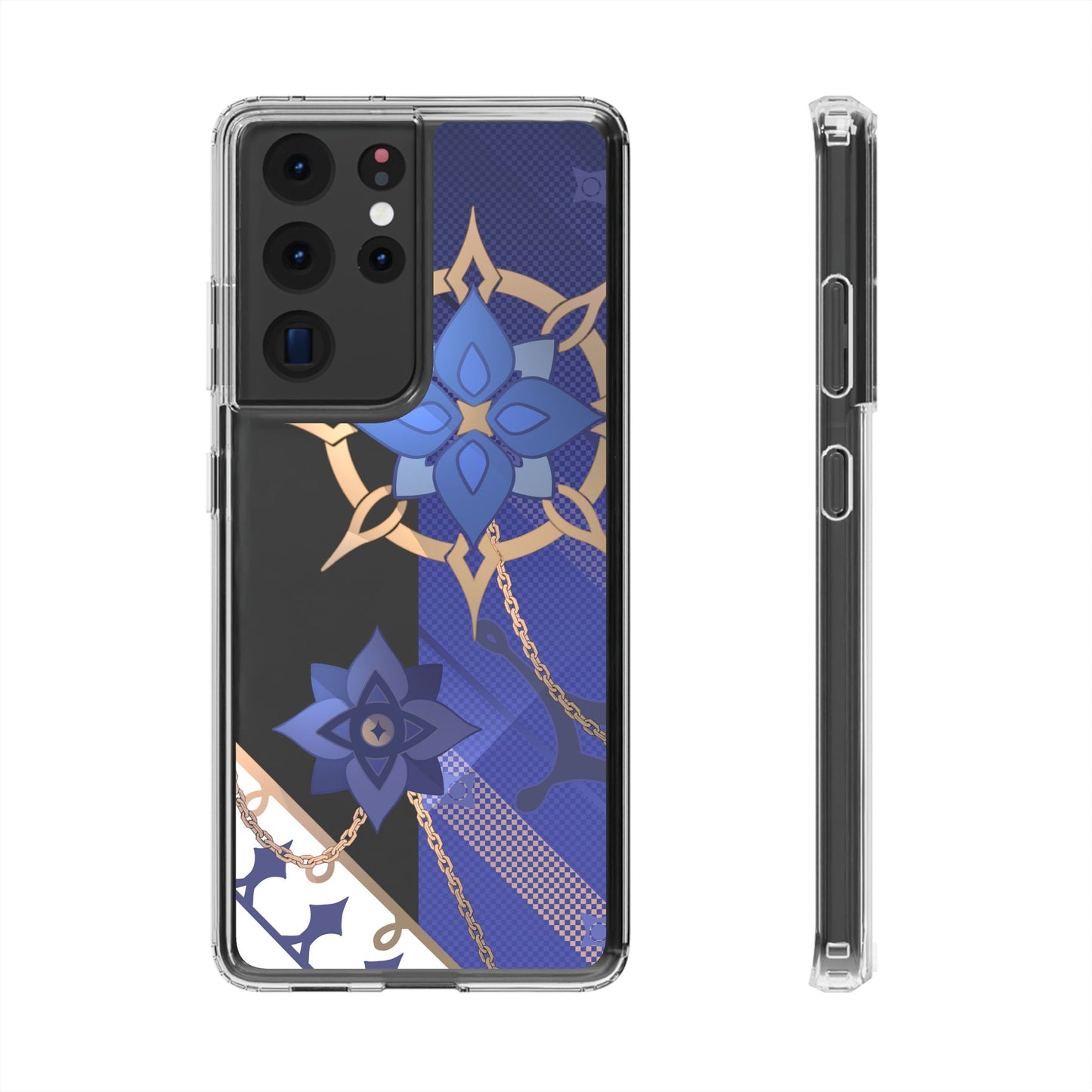 Genshin Albedo Inspired Aesthetic Clear Phone Case