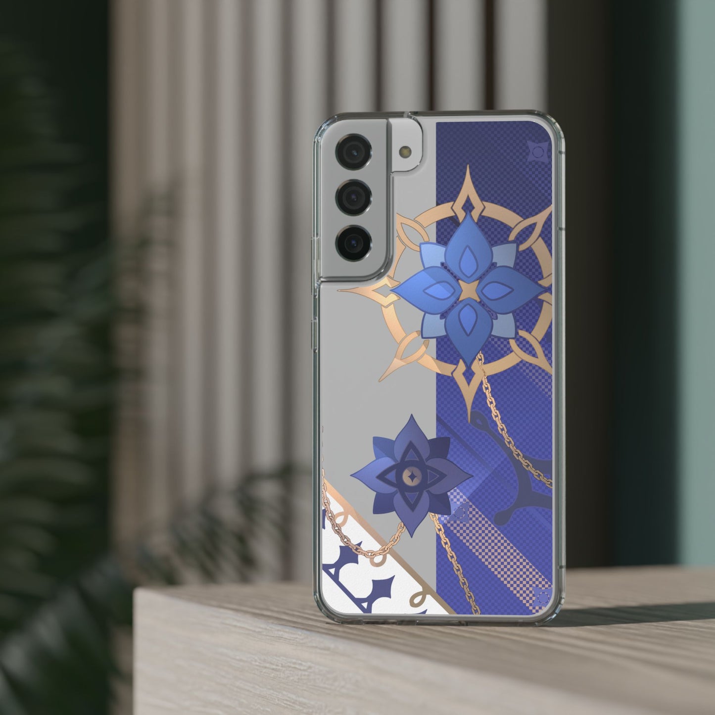 Genshin Albedo Inspired Aesthetic Clear Phone Case
