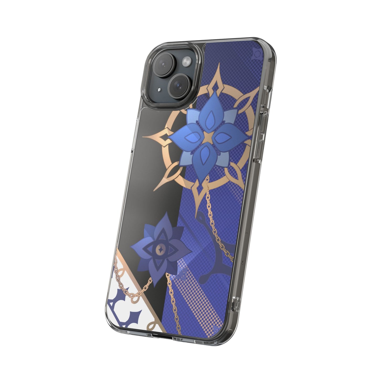 Genshin Albedo Inspired Aesthetic Clear Phone Case