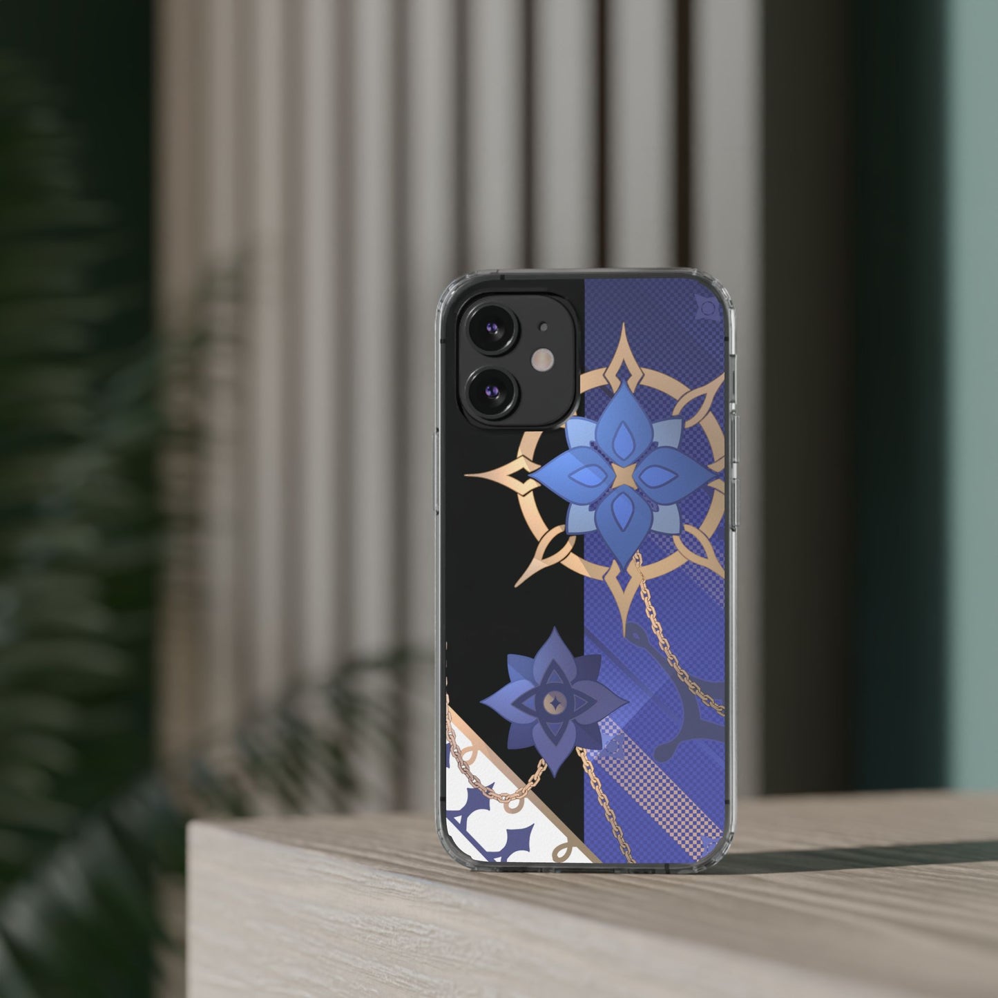 Genshin Albedo Inspired Aesthetic Clear Phone Case