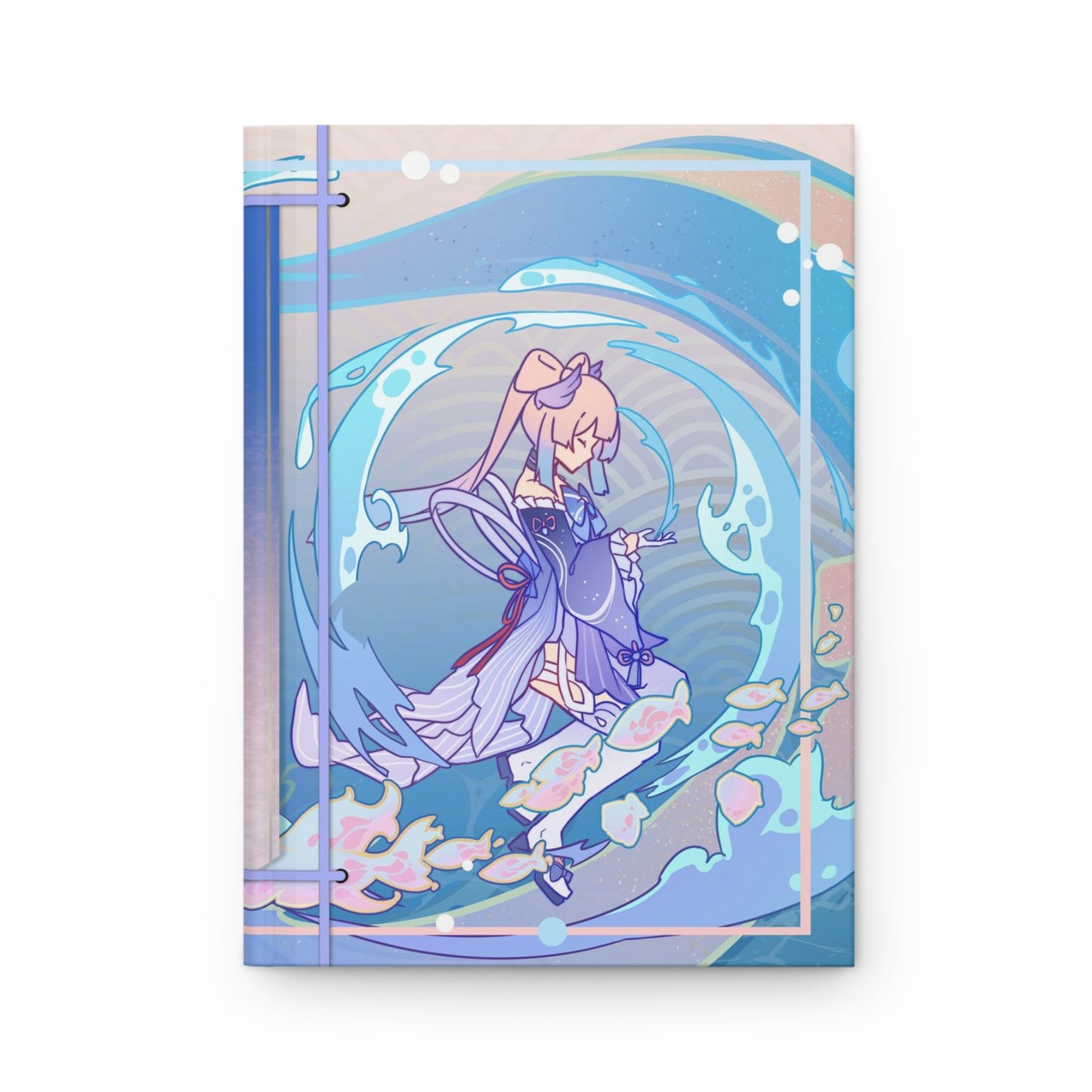 Sangonomiya Kokomi Summertime Odyssey Inspired Traditional Hardcover Journal