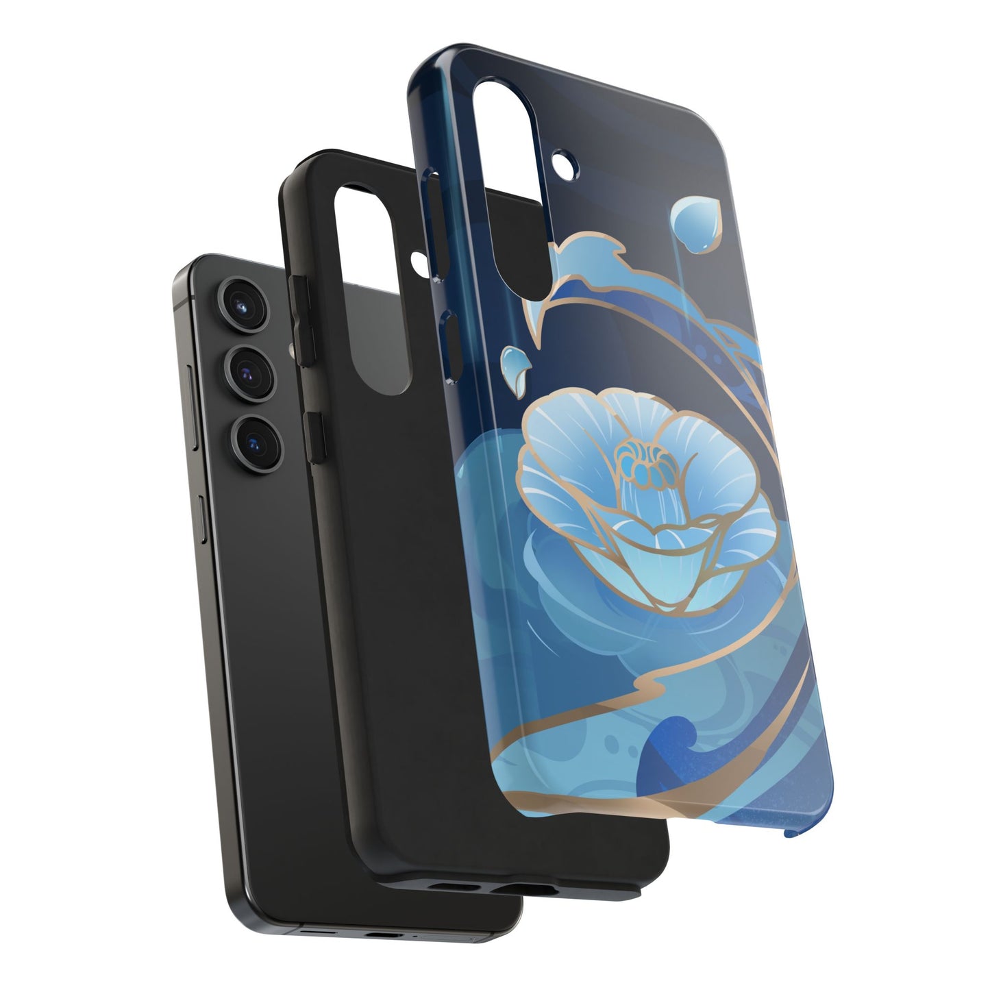Kamisato Ayato Impact-Resistant 2-layer Tough Phone Case | iPhone | Genshin Impact