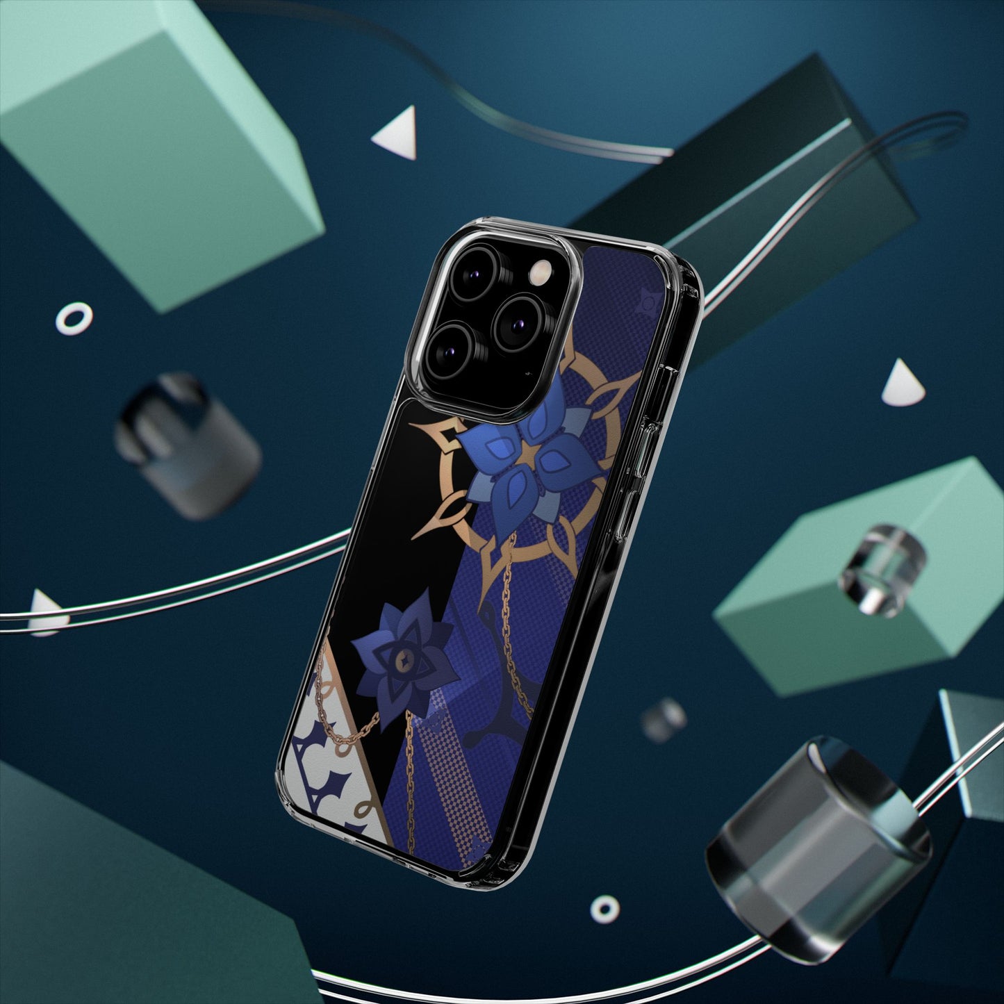 Genshin Albedo Inspired Aesthetic Clear Phone Case