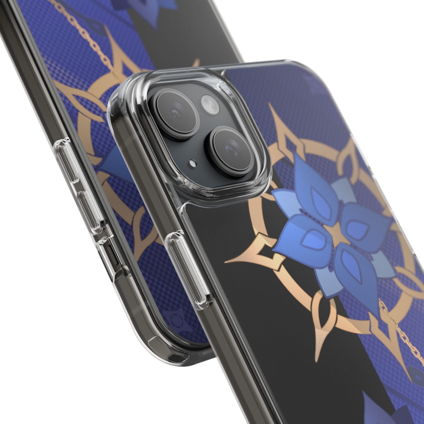 Genshin Albedo Inspired Aesthetic Clear Phone Case
