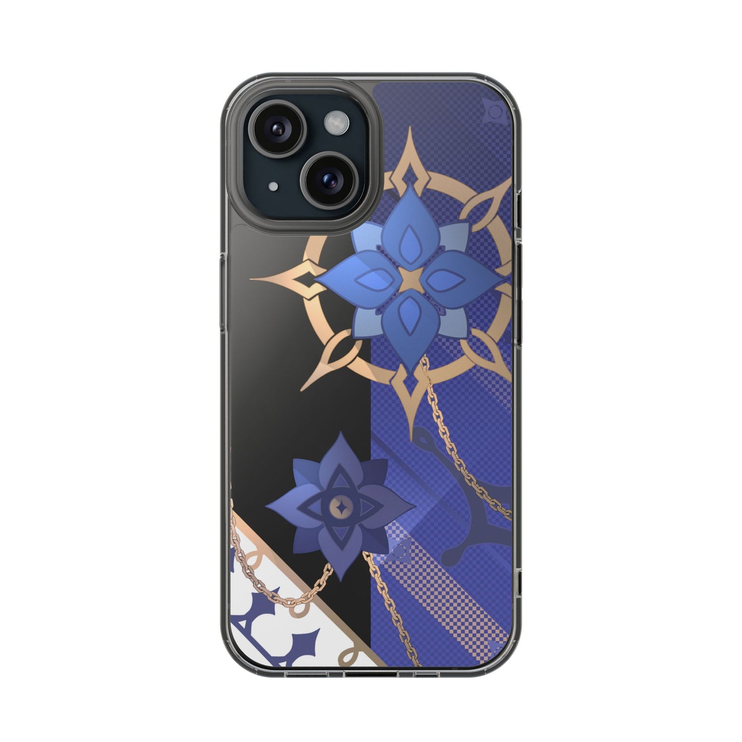 Genshin Albedo Inspired Aesthetic Clear Phone Case