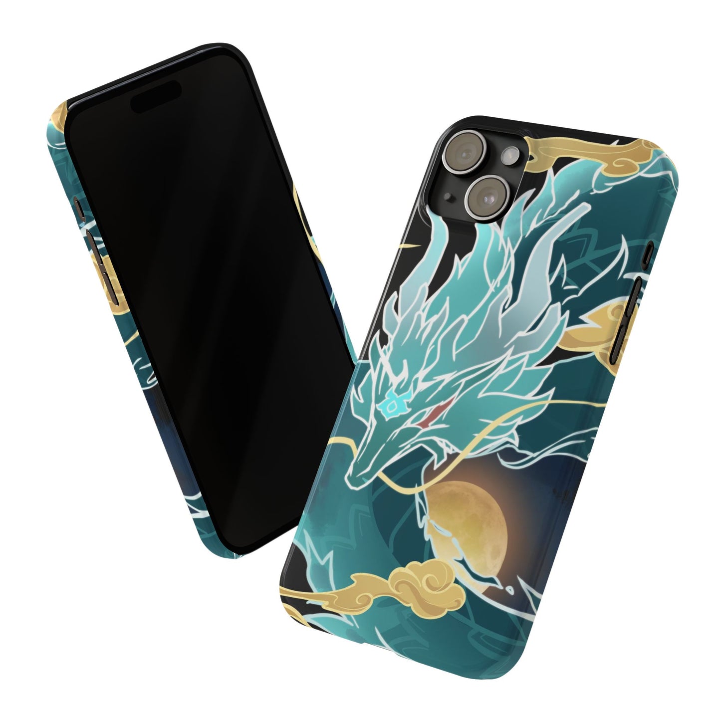 Imbibitor Lunae Dan Heng Dragon Honkai Star Rail HSR Slim Phone Case iphone 15, XR, 7, 8, etc.