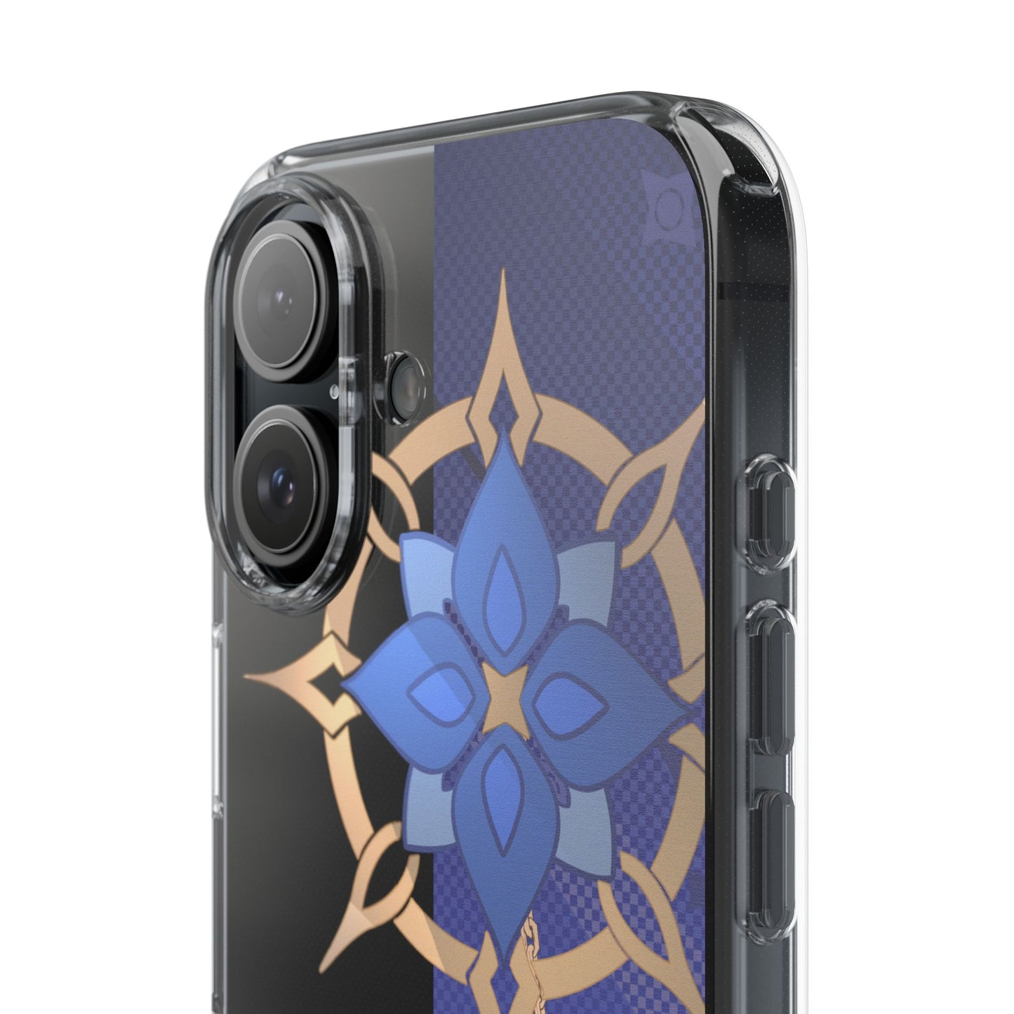 Genshin Albedo Inspired Aesthetic Clear Phone Case