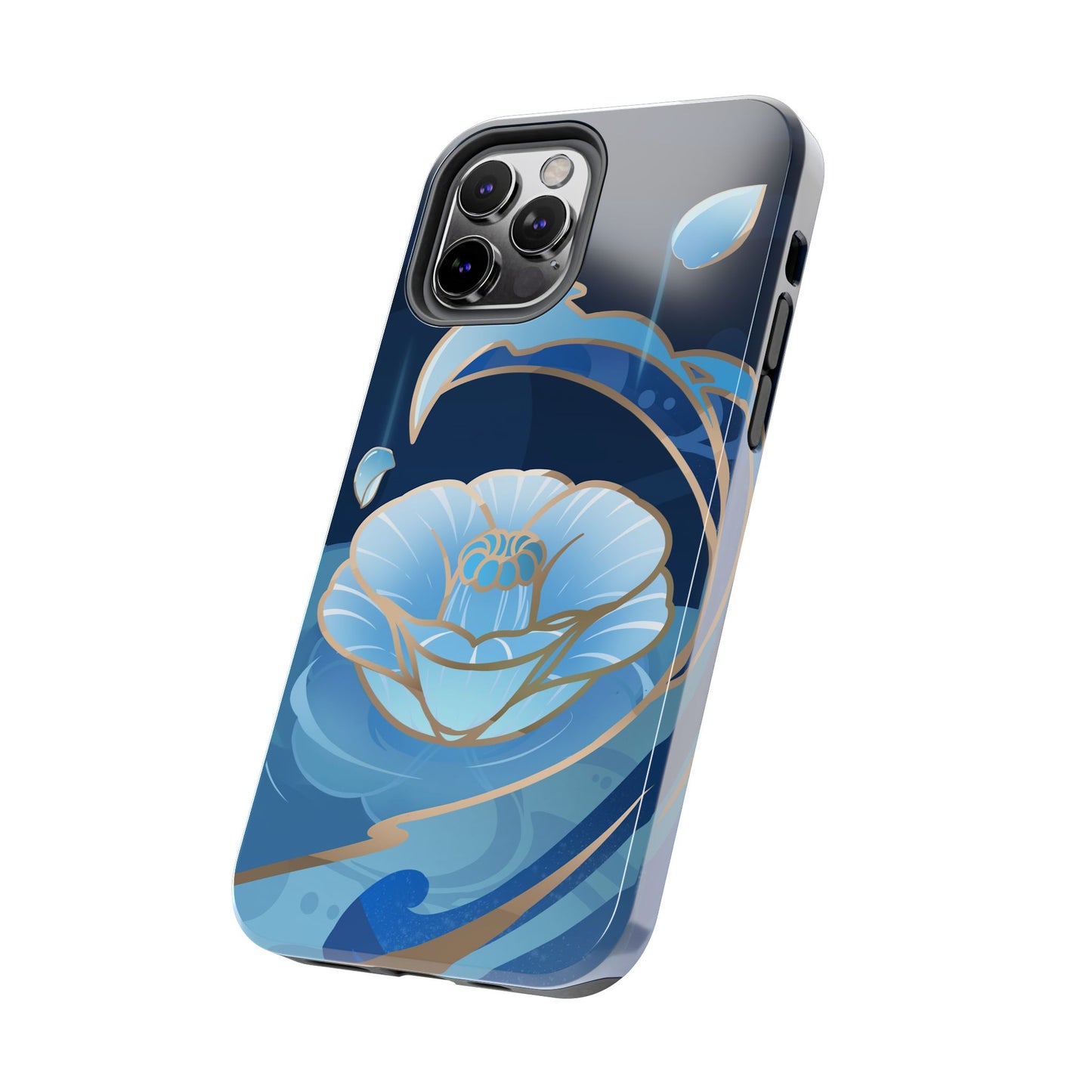 Kamisato Ayato Impact-Resistant 2-layer Tough Phone Case | iPhone | Genshin Impact