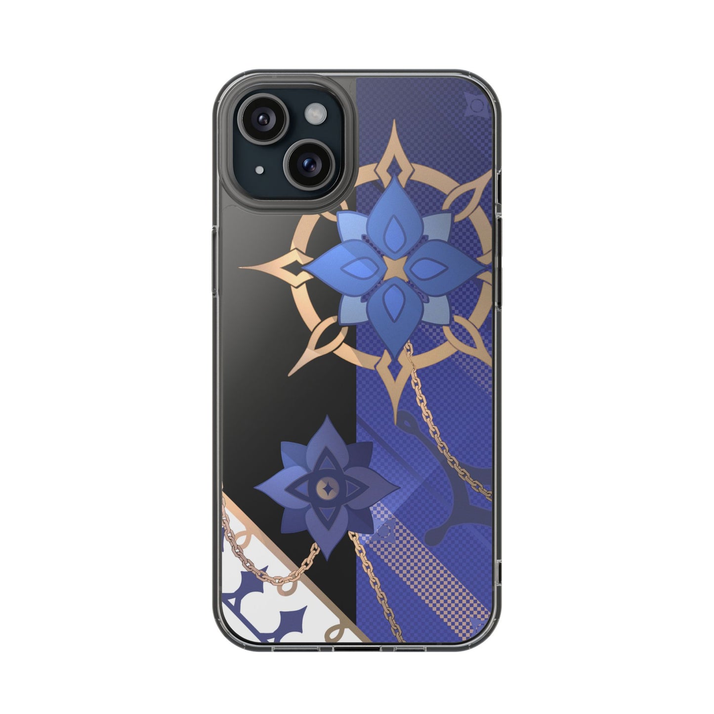 Genshin Albedo Inspired Aesthetic Clear Phone Case