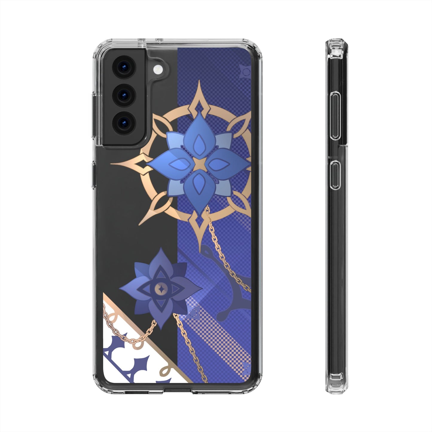 Genshin Albedo Inspired Aesthetic Clear Phone Case