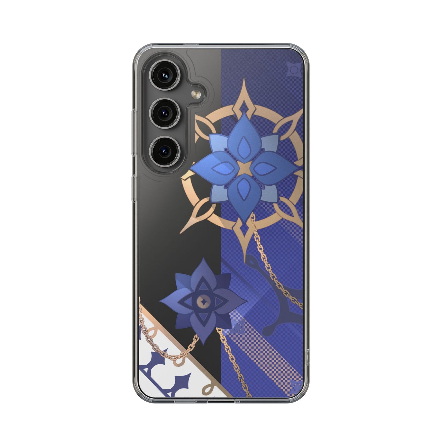 Genshin Albedo Inspired Aesthetic Clear Phone Case