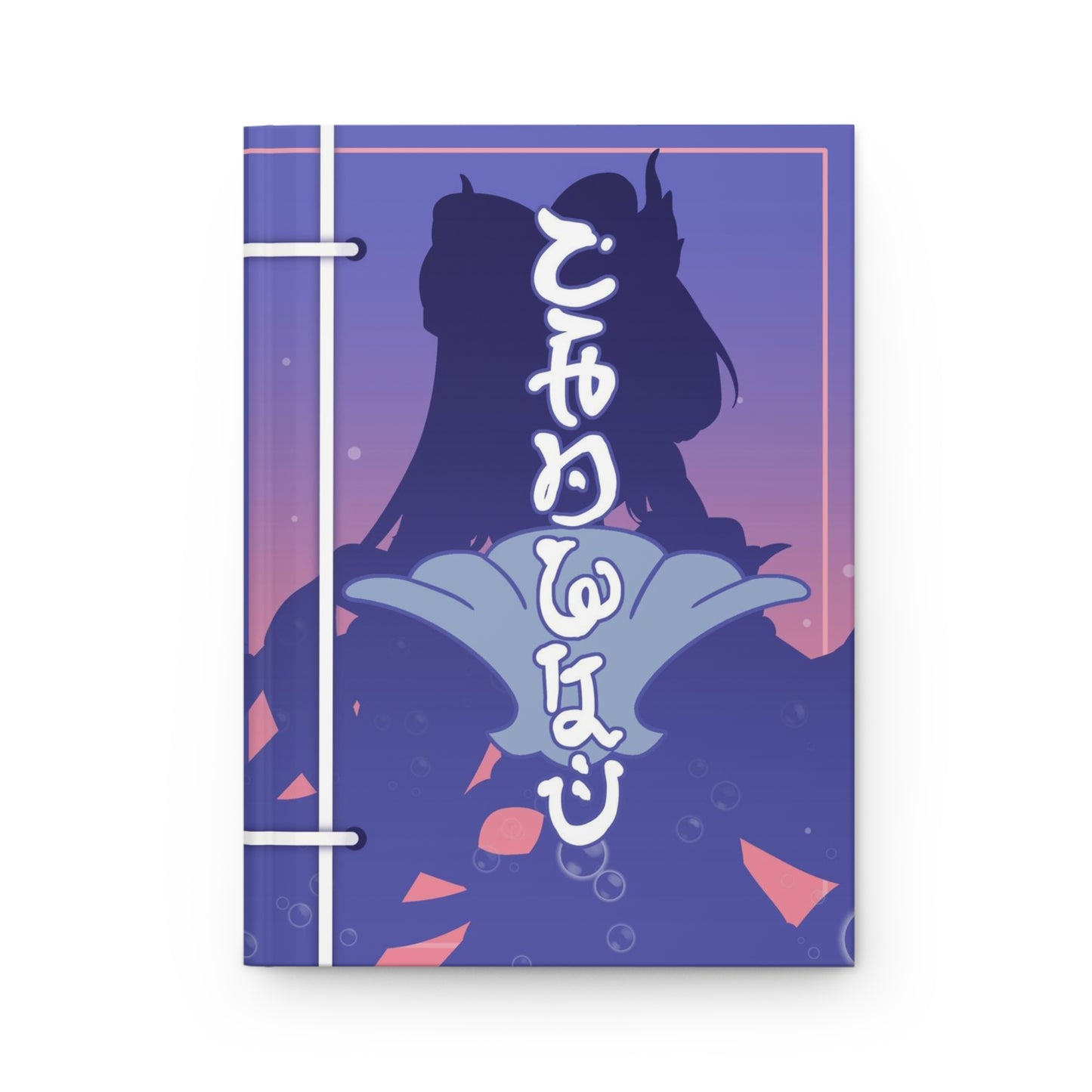 Sangonomiya Chronicles Kokomi Inspired Traditional Notebook Journal Genshin Impact