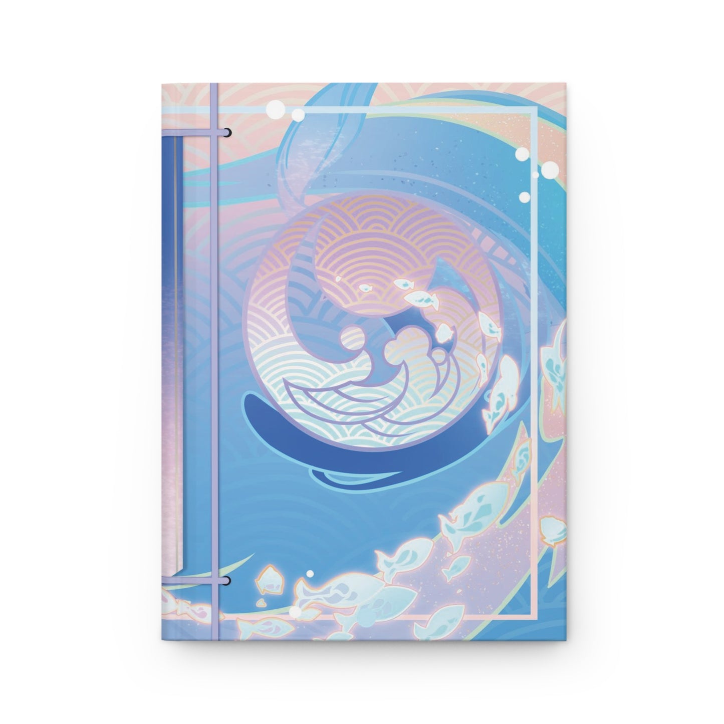 Genshin Sangonomiya Kokomi Inspired Traditional Hardcover Journal
