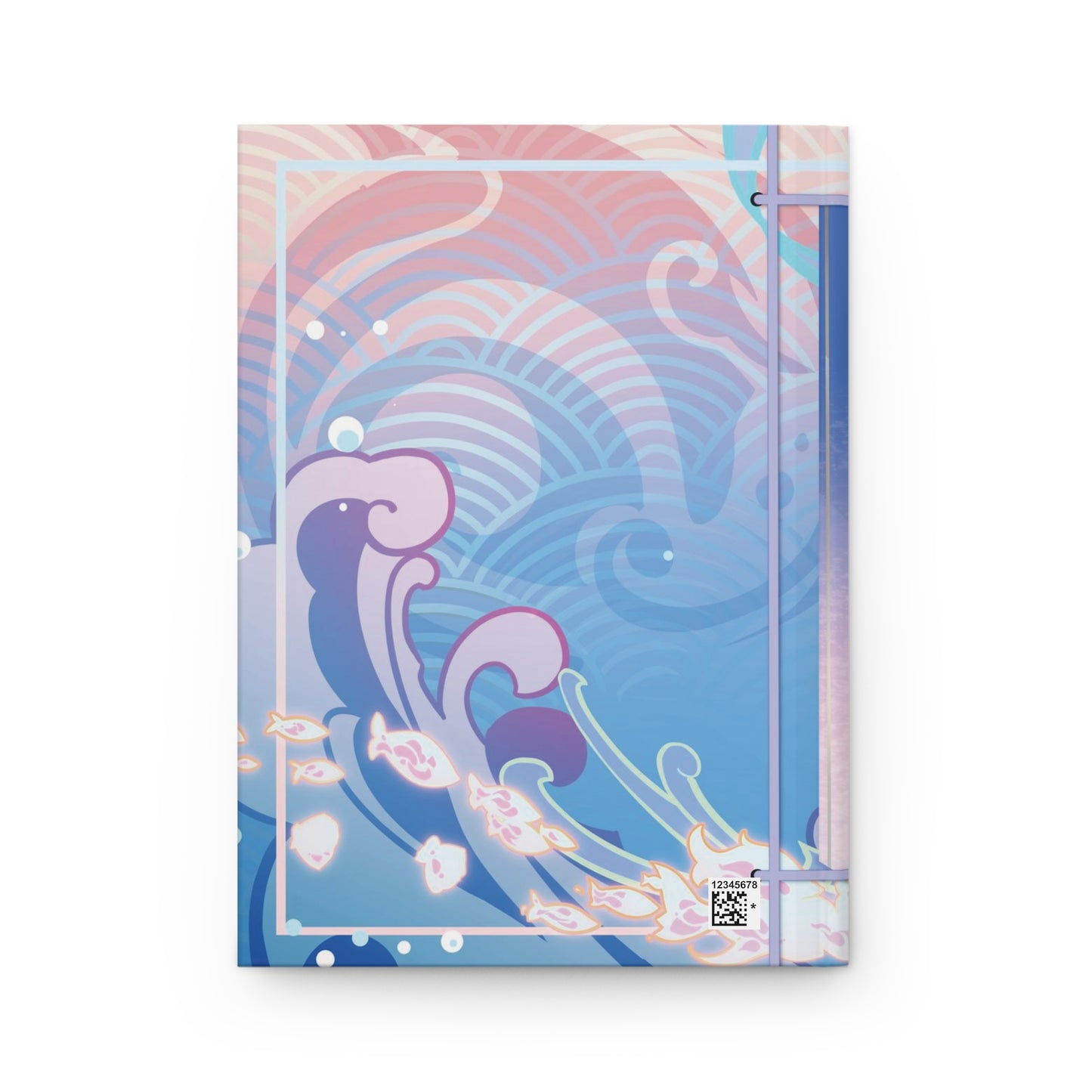 Genshin Sangonomiya Kokomi Inspired Traditional Hardcover Journal