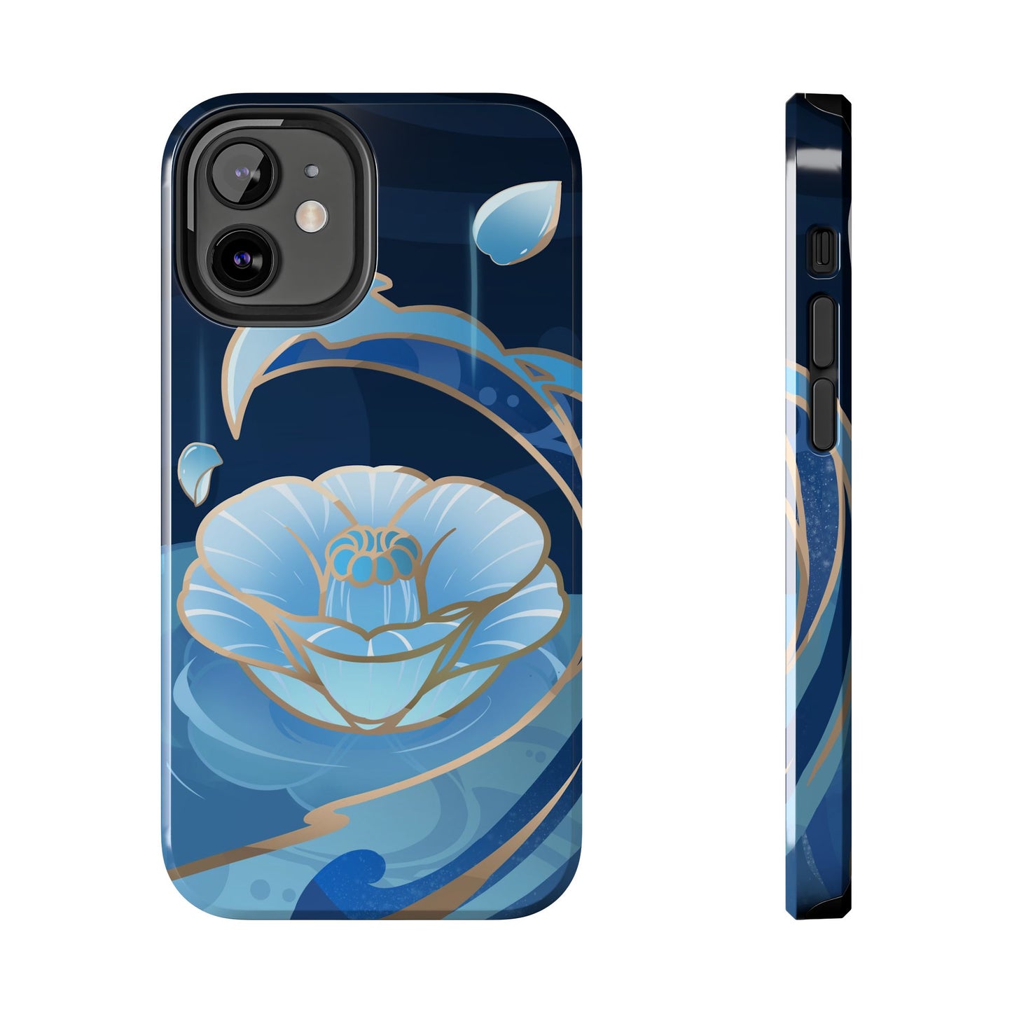 Kamisato Ayato Impact-Resistant 2-layer Tough Phone Case | iPhone | Genshin Impact