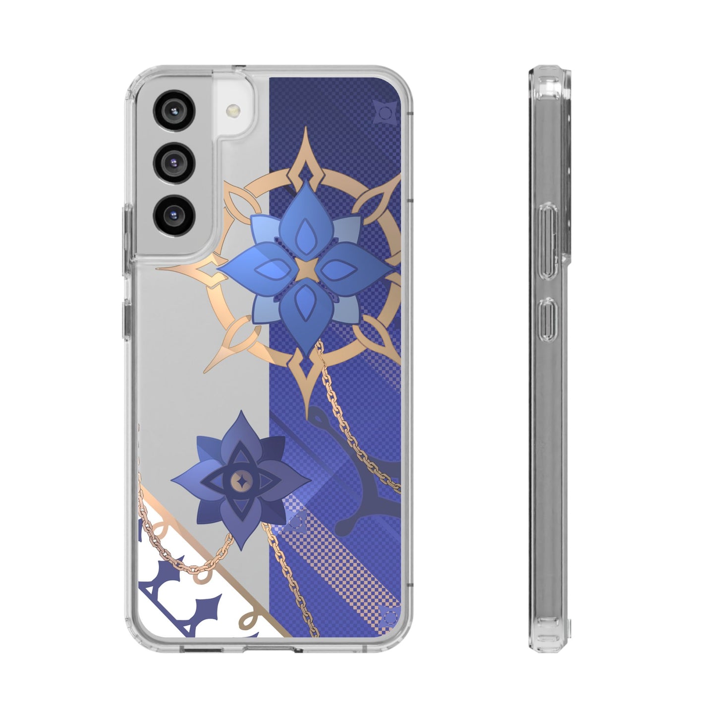 Genshin Albedo Inspired Aesthetic Clear Phone Case