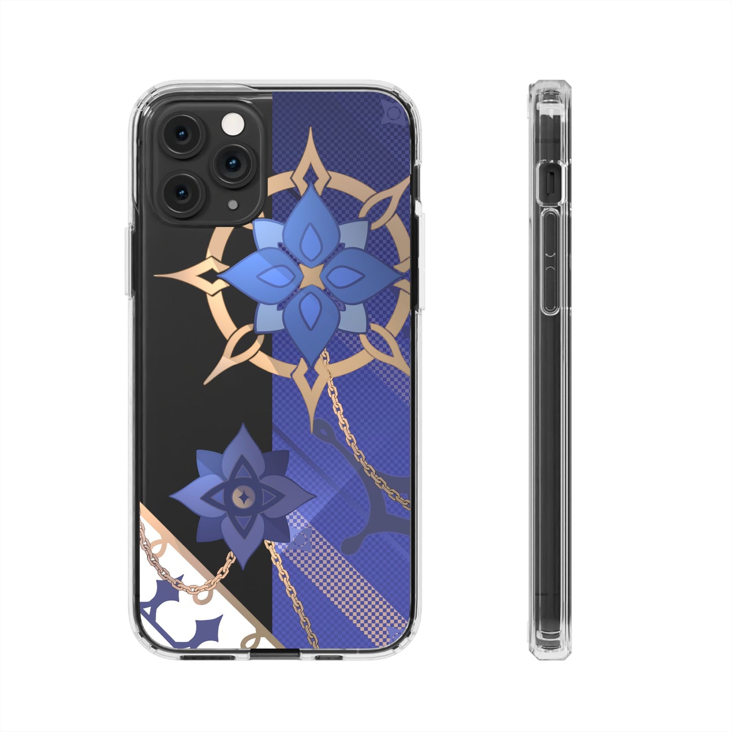 Genshin Albedo Inspired Aesthetic Clear Phone Case