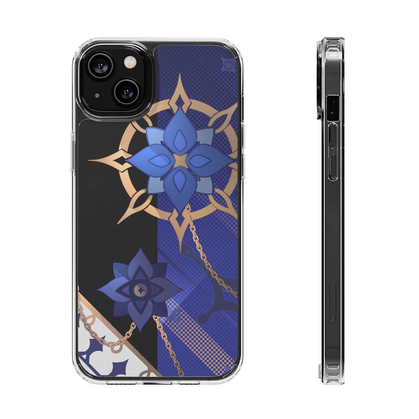 Genshin Albedo Inspired Aesthetic Clear Phone Case