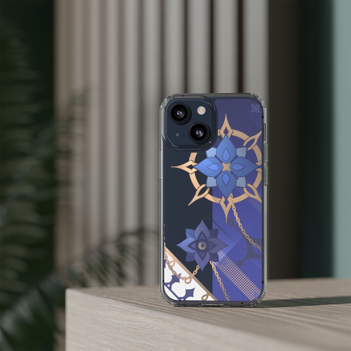 Genshin Albedo Inspired Aesthetic Clear Phone Case